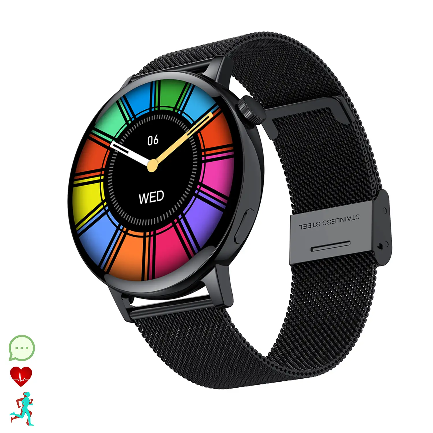 Smartwatch deportivo mifone deals con monitor cardíaco