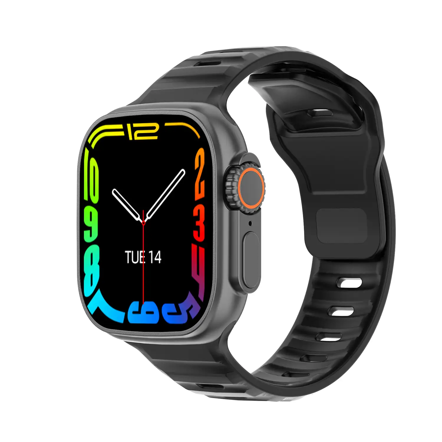 Smartwatch TRAIL DAM8 con pantalla de 2 pulgadas HR y función Always-On. Widgets personalizables.