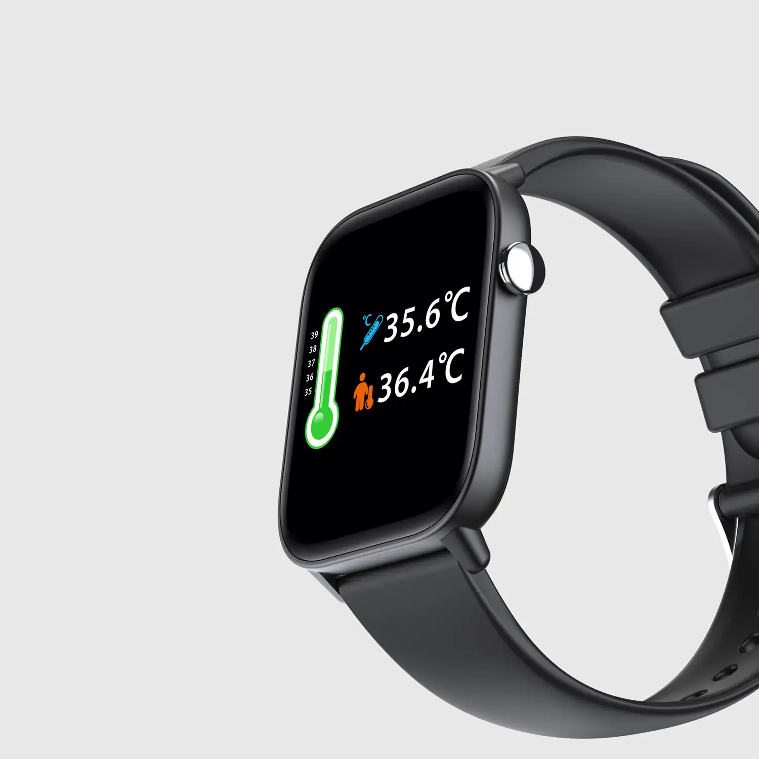 Smartwatch DM19 con pantalla de 1 8 monitor de tensi n y O2
