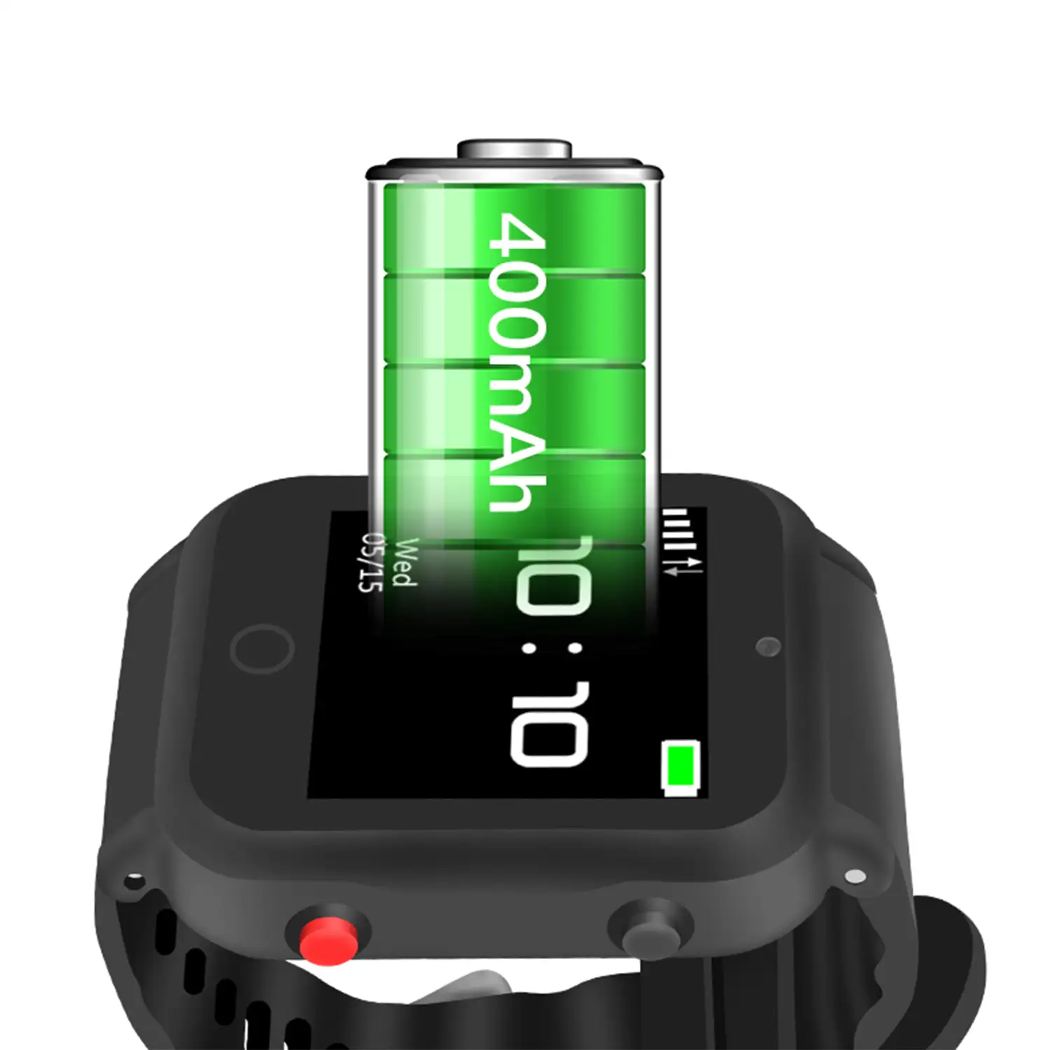 Smartwatch S88 localizador GPS, AGPS y LBS. Especial personas mayores. Con botón SOS.