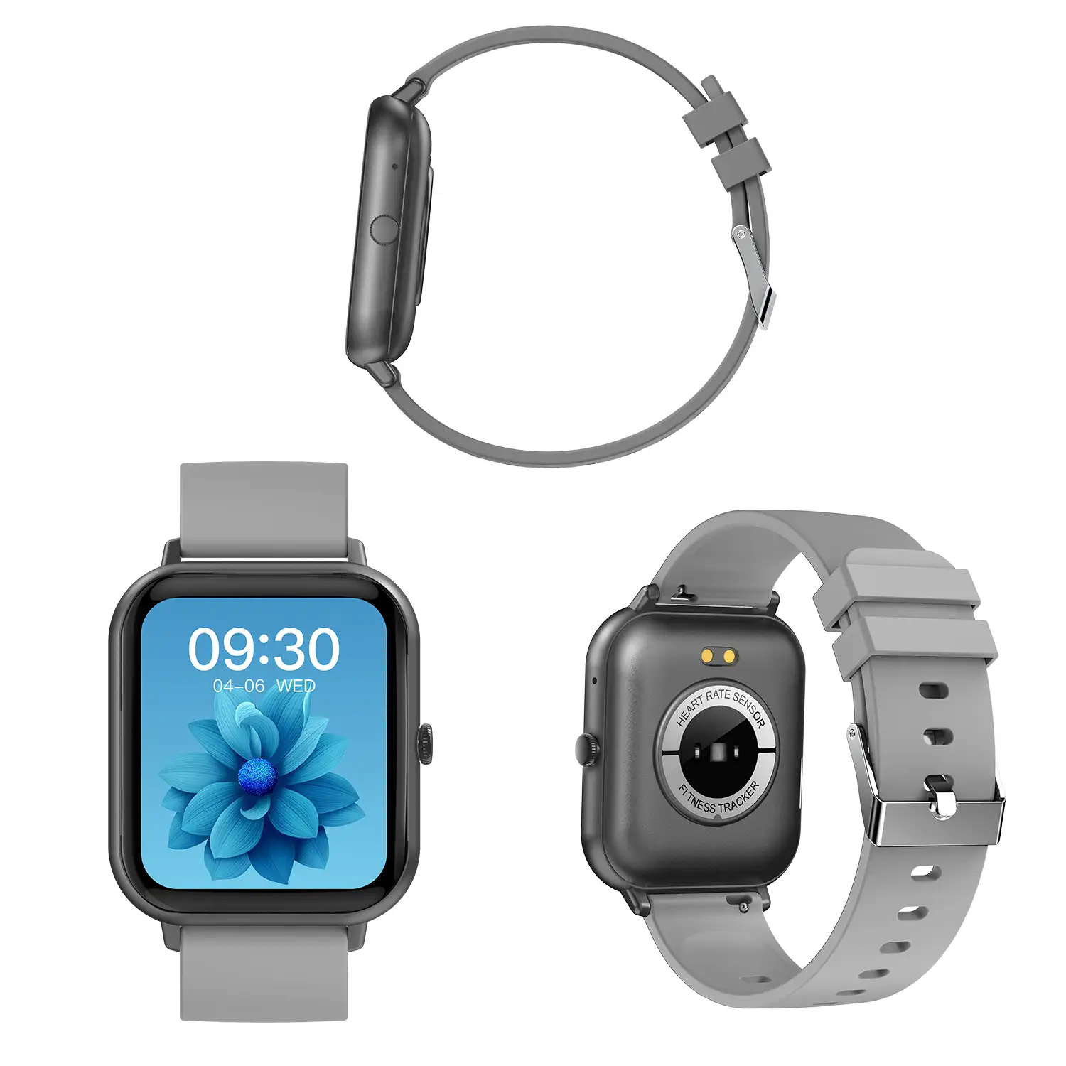 Smartwatch ZL54C con pantalla de 1,8 HR, monitor de tensión y de O2. Sumergible, varios modos deportivos, notificaciones de apps.