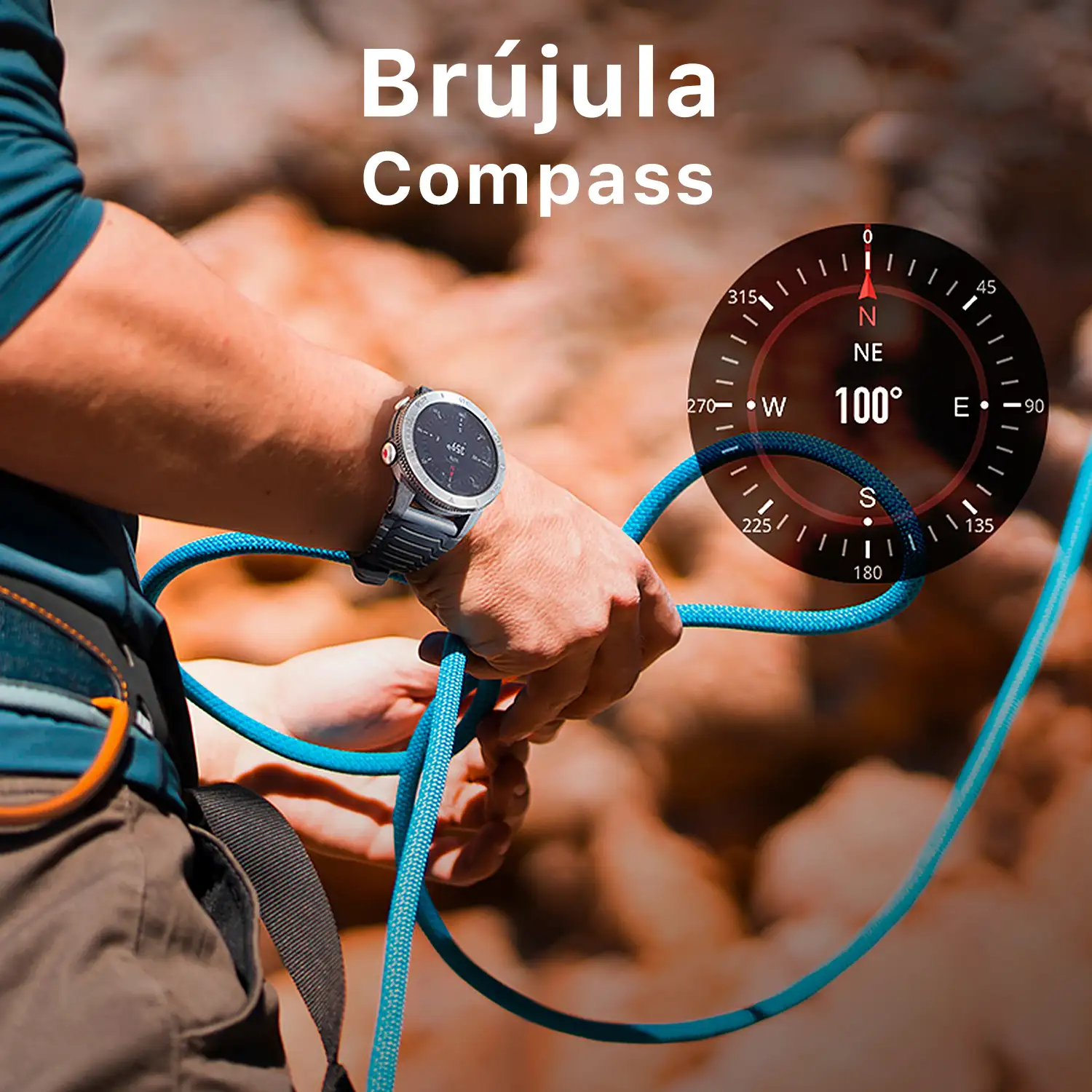 Smartwatch gps reloj sales inteligente sumergible ritmo cardiaco