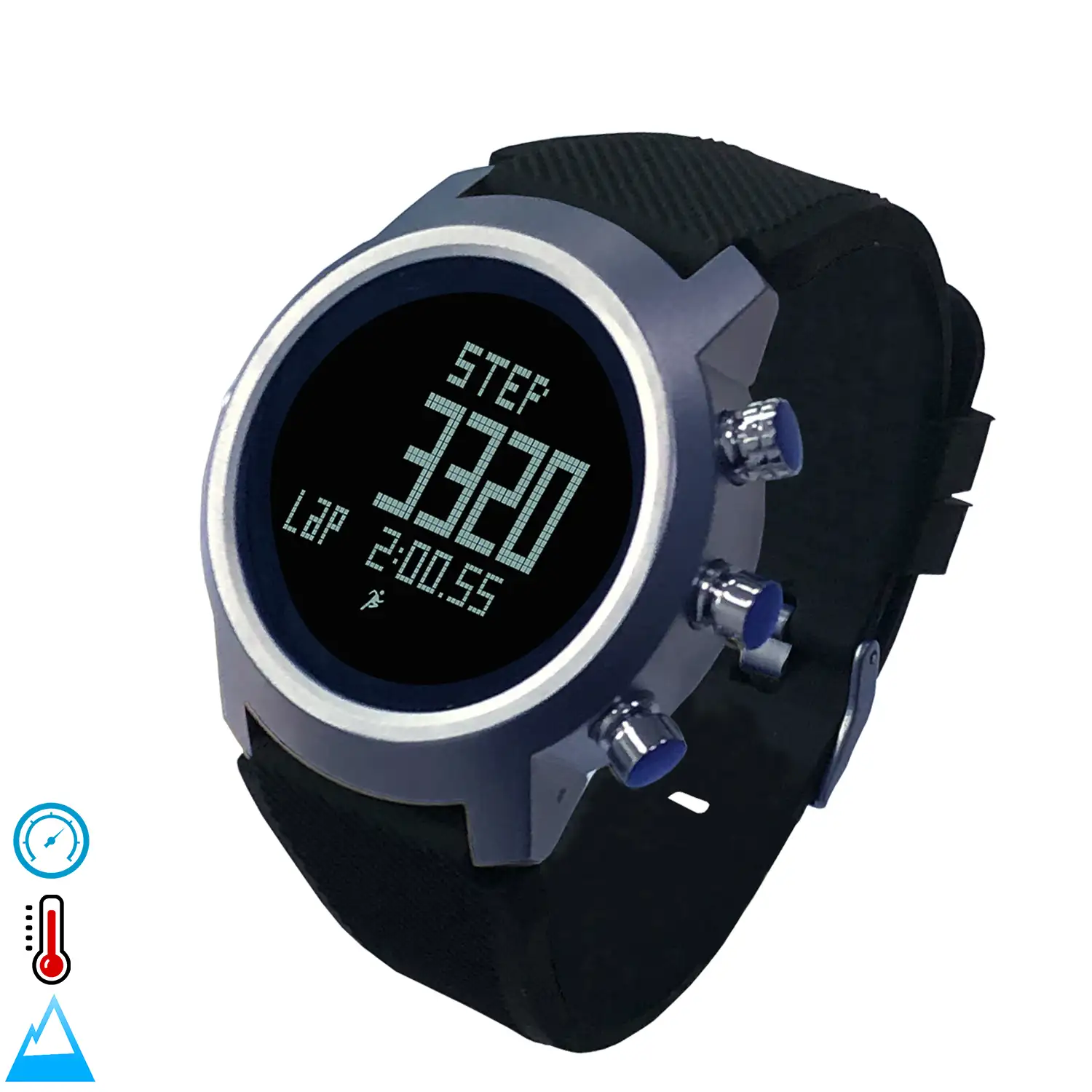 Reloj FR778 con modo buceo: tiempo, profundidad, temperatura del agua, etc. Barómetro, altímetro, brújula. Sumergible 50m. Pantalla táctil.