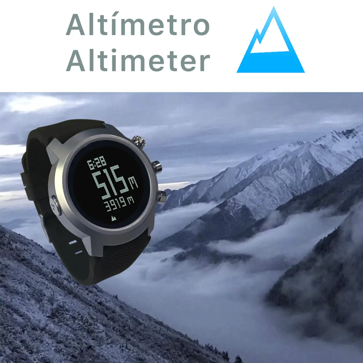Reloj brujula altimetro sales