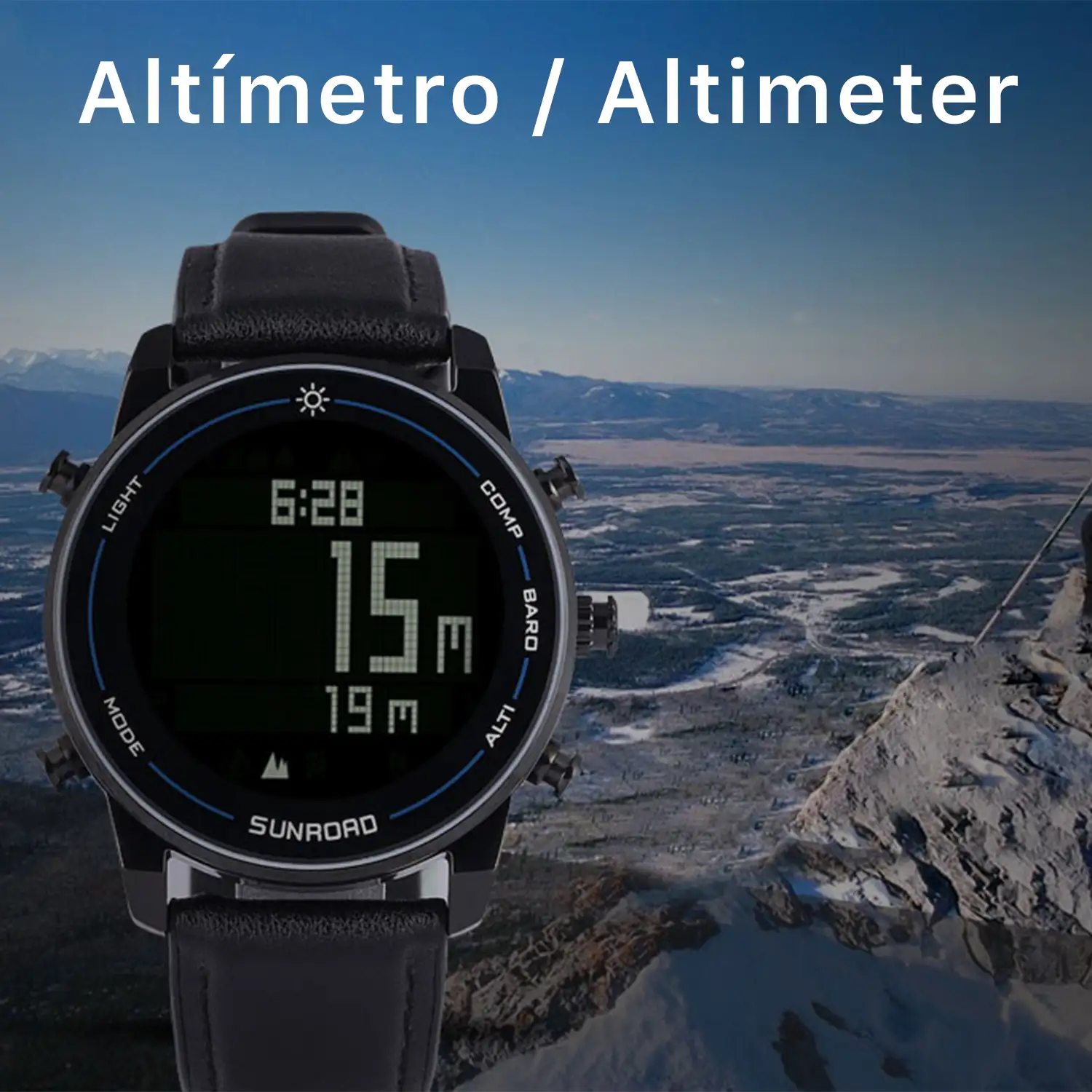 Sportwatch con clearance altimetro