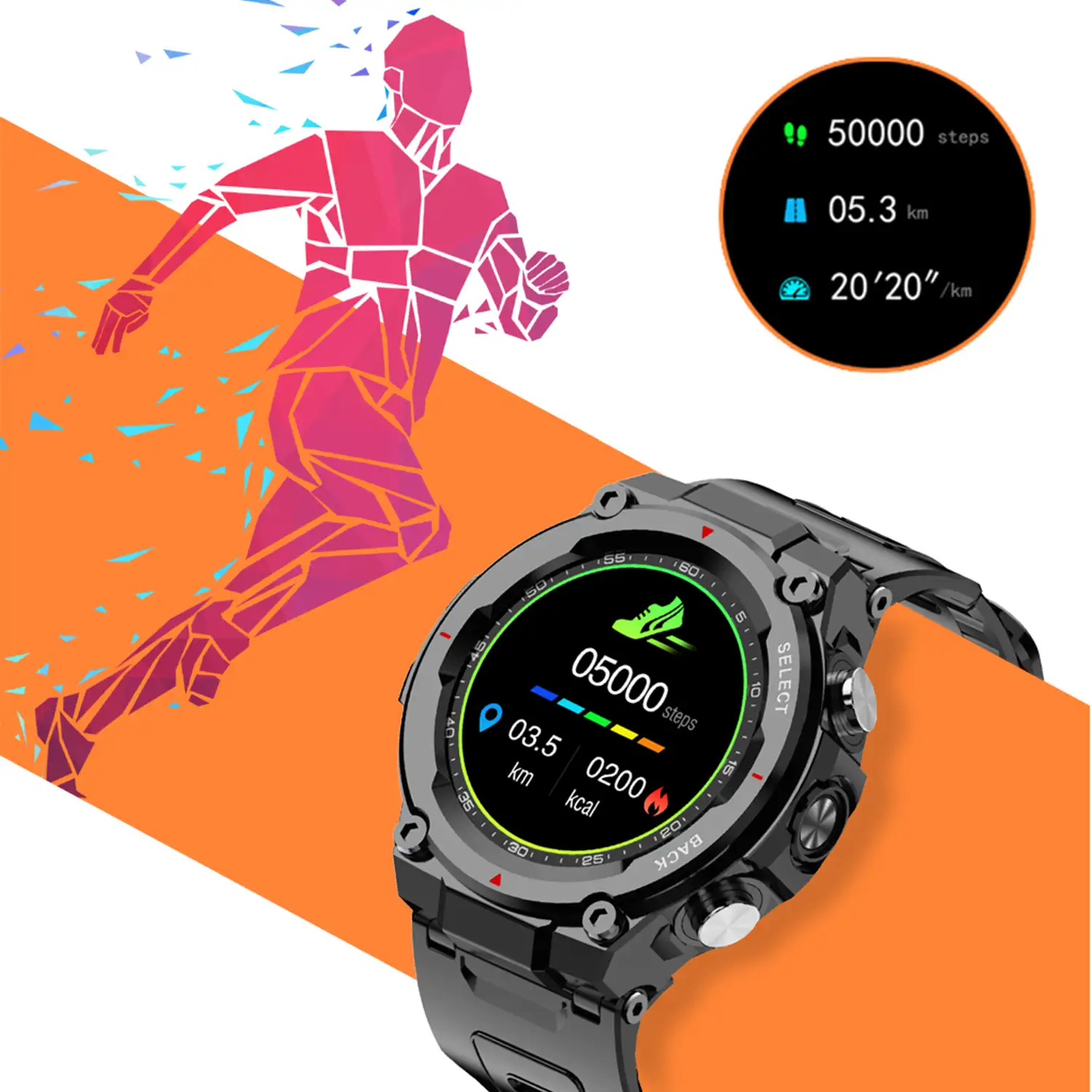 Reloj gps sales bateria larga duracion