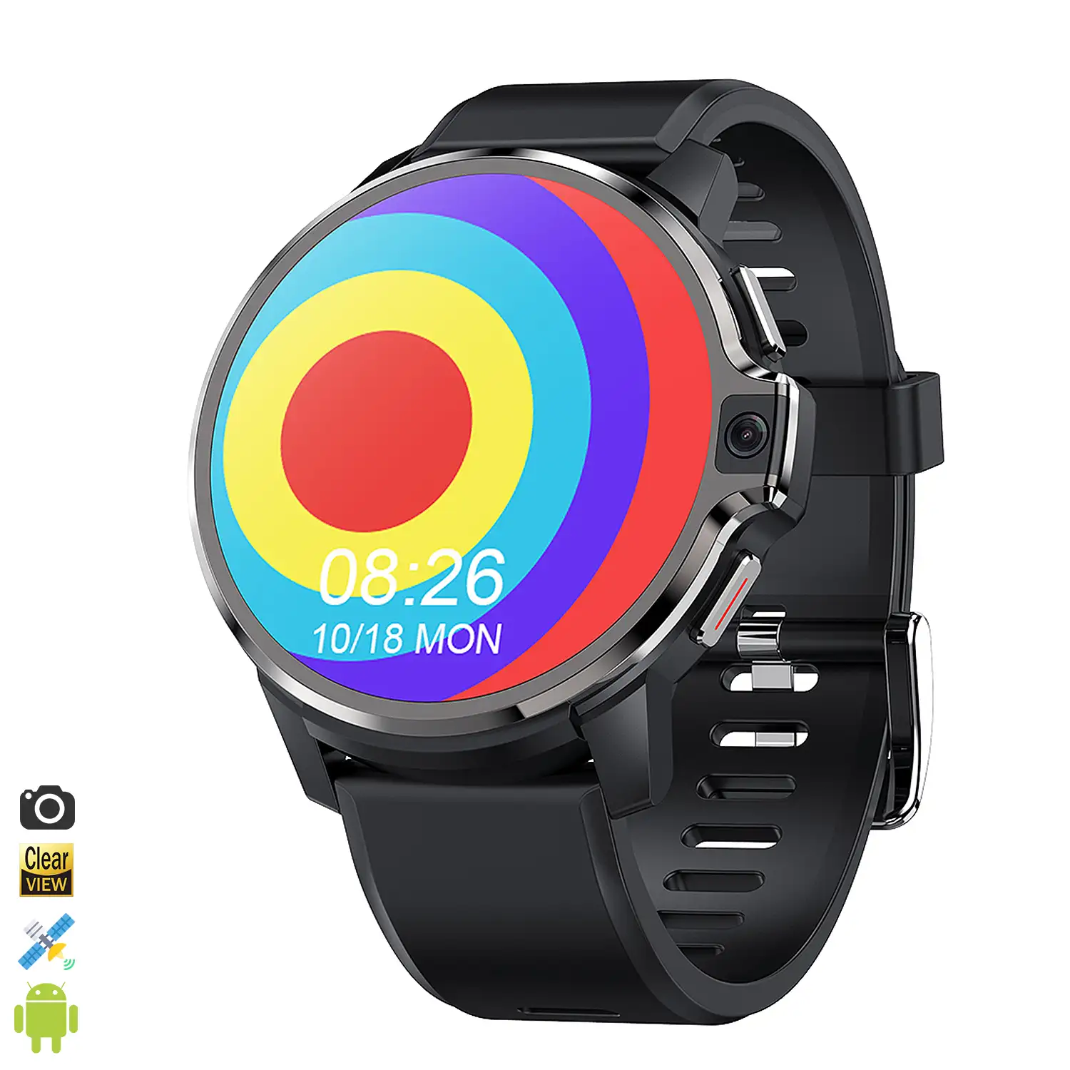 Smartwatch Phone M30 4G con SO Android 9.1, Quad Core, Wifi, GPS. Cámara de 5mpx incorporada. 1+16GB de memoria interna.