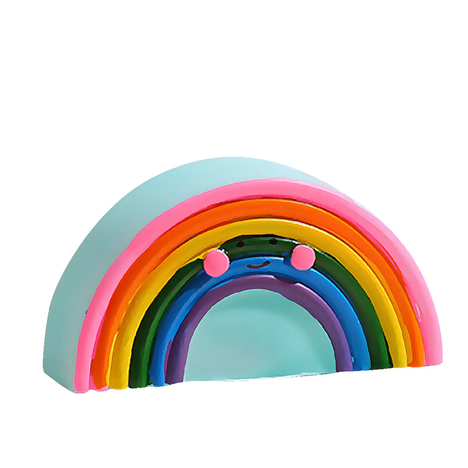 Luz led infantil nocturna quitamiedos. Diseño Arcoiris.