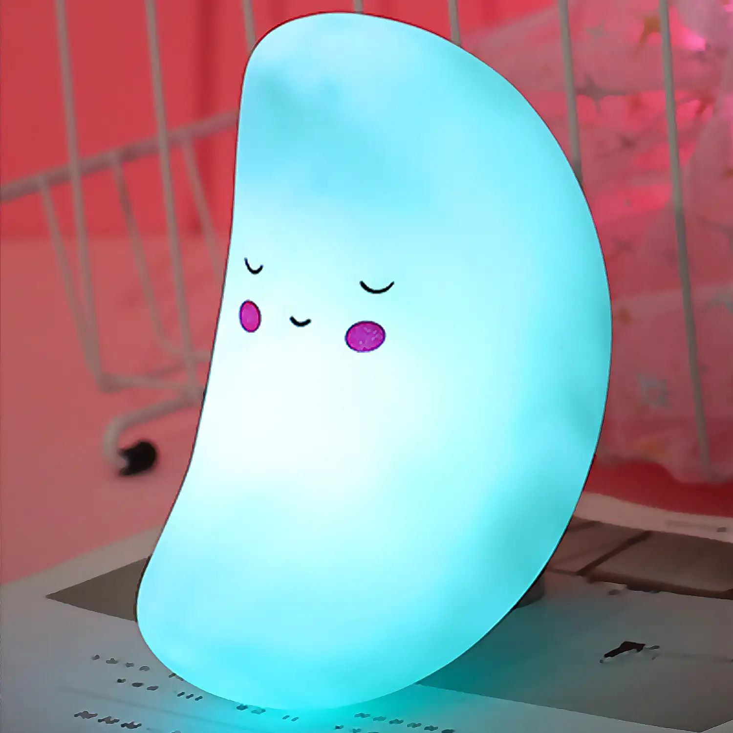 Luz led infantil nocturna quitamiedos. Diseño Luna.