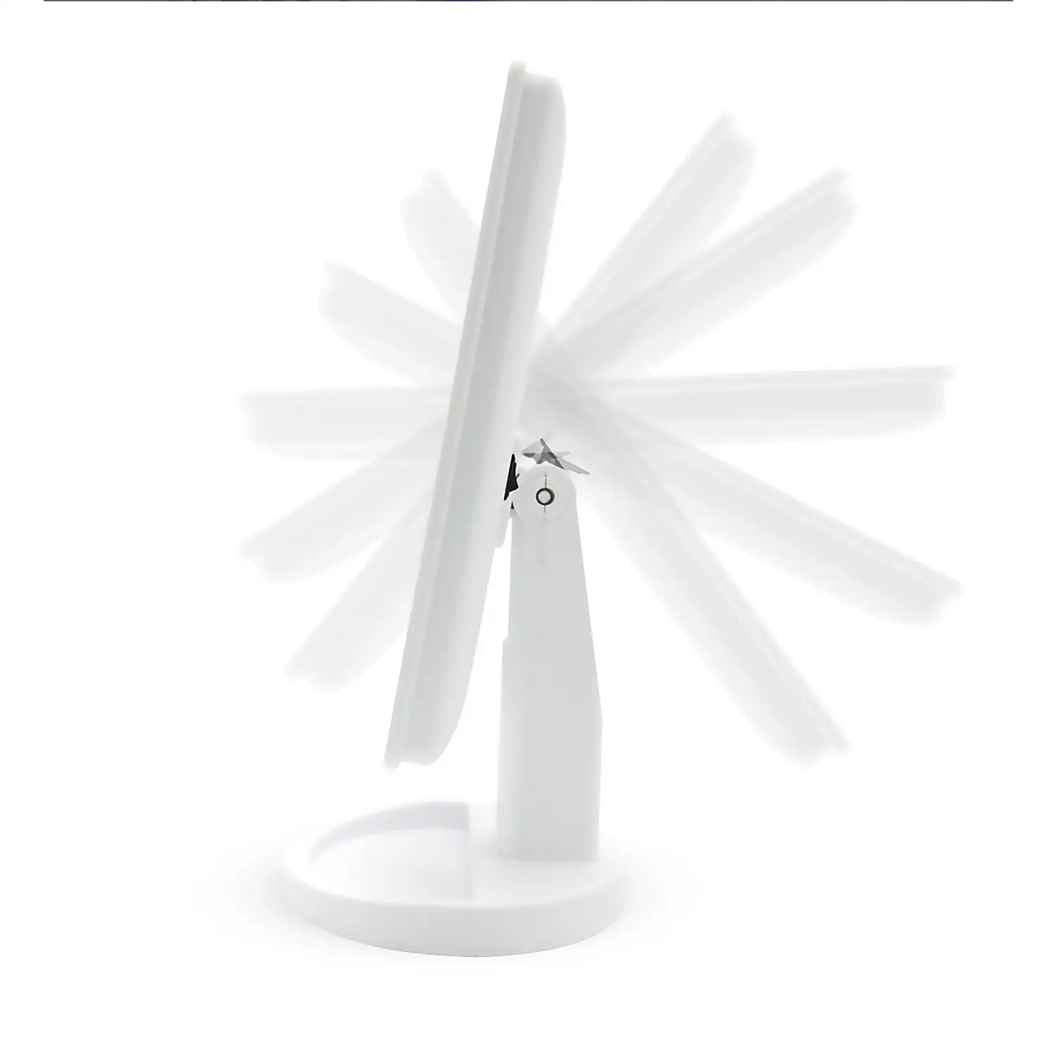 Espejo de maquillaje con 16 luces LED. Mini espejo auxiliar. Sensor táctil, rotación 180°.