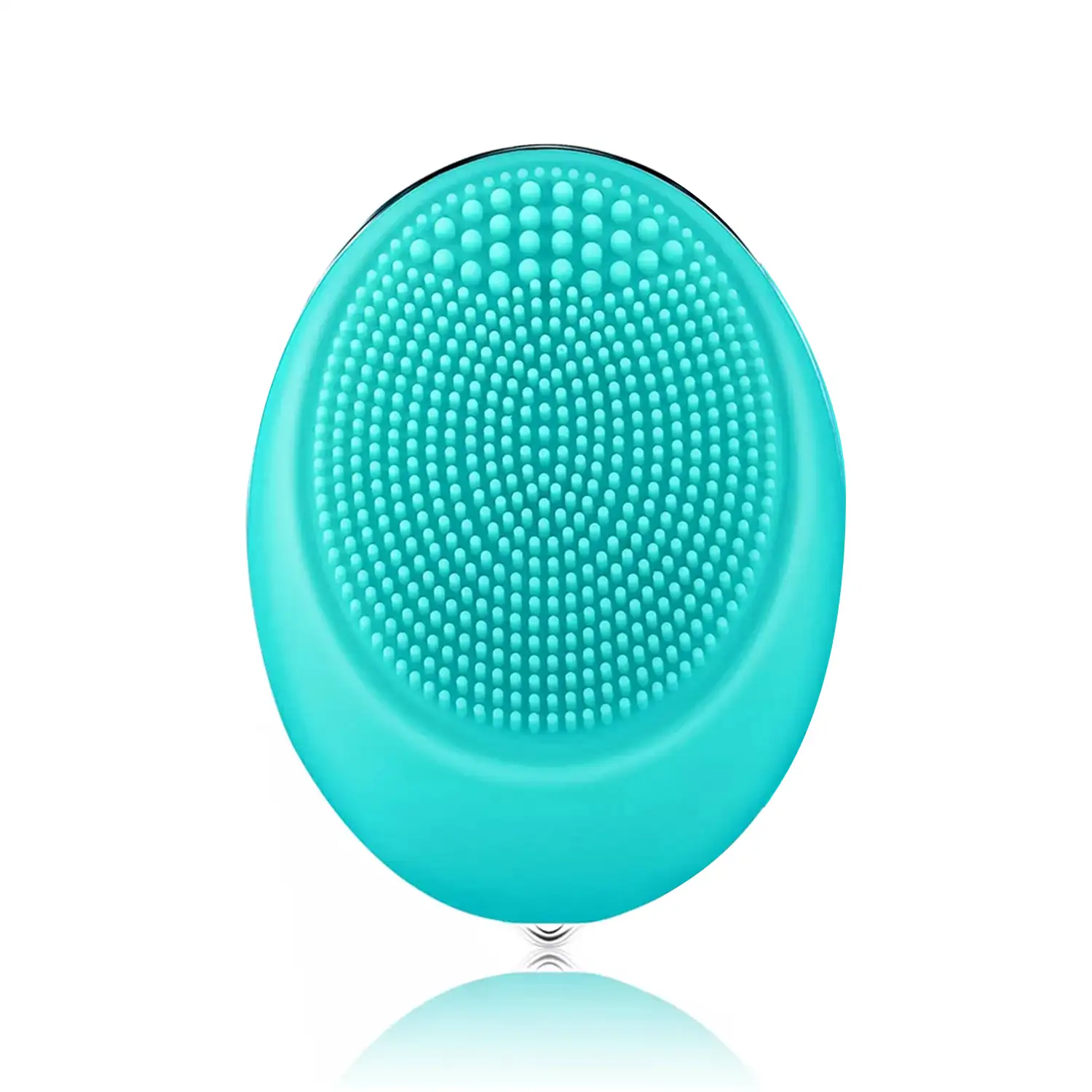 Micro cepillo eléctrico de silicona para la limpieza y masaje facial. Batería incorporada, hasta 110 usos.