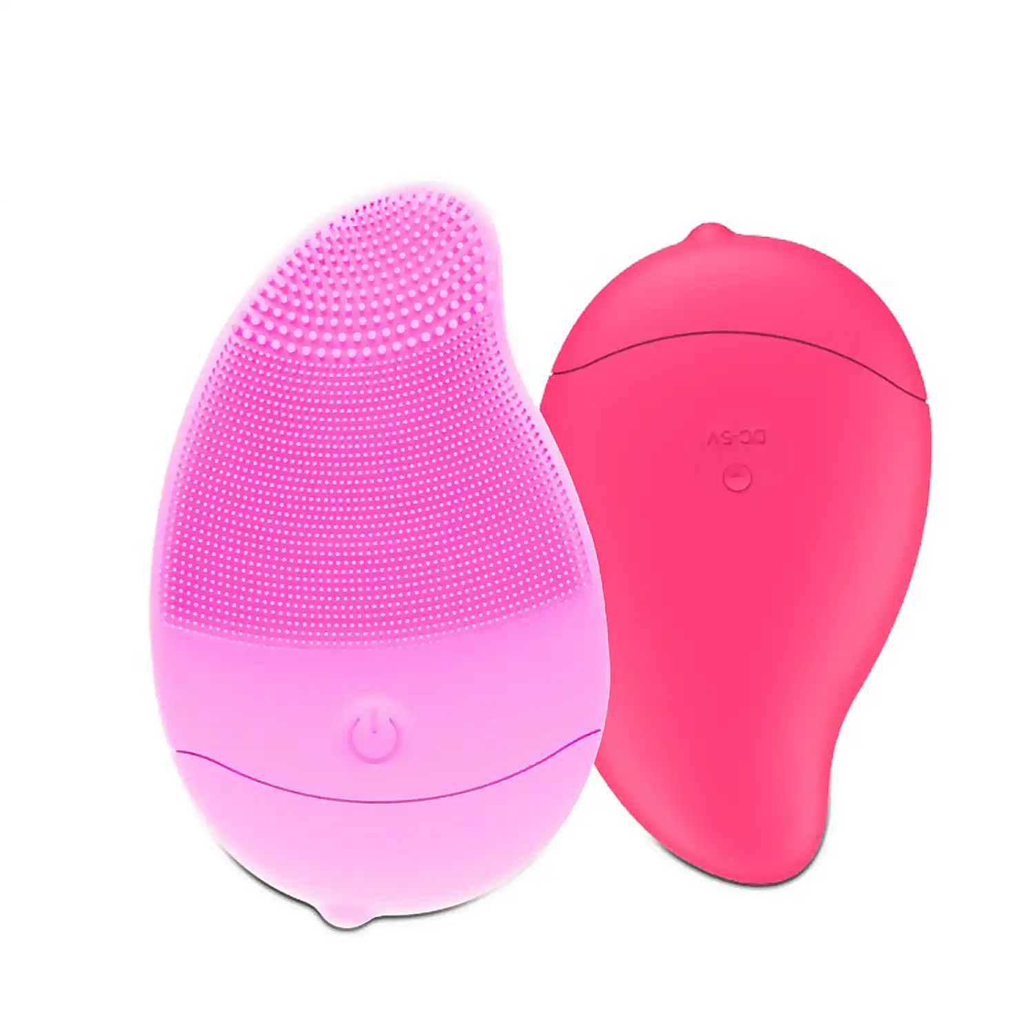 Cepillo de silicona limpiador facial exfoliante. Batería recargable.
