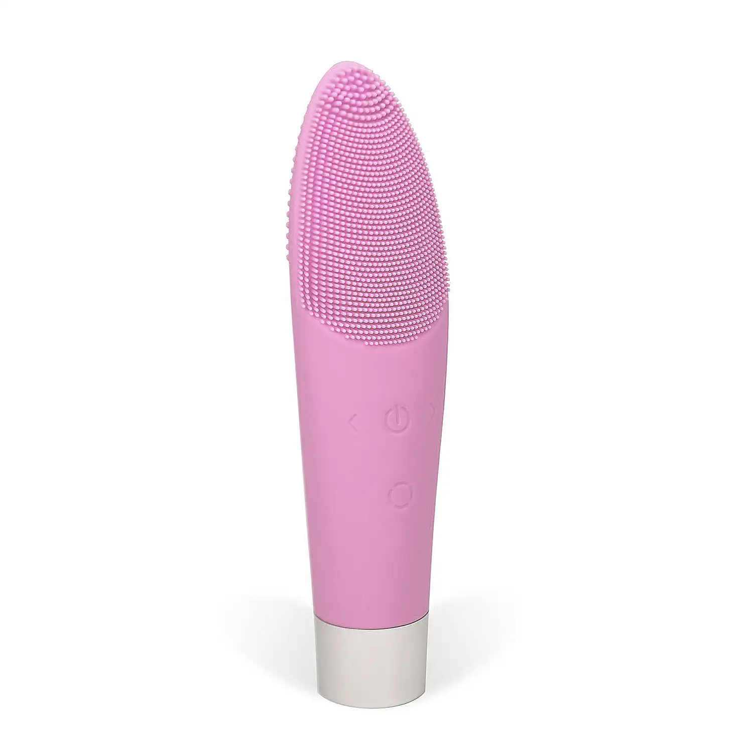Cepillo eléctrico de silicona para limpieza facial, masajeador y afeitadora para zonas delicadas.