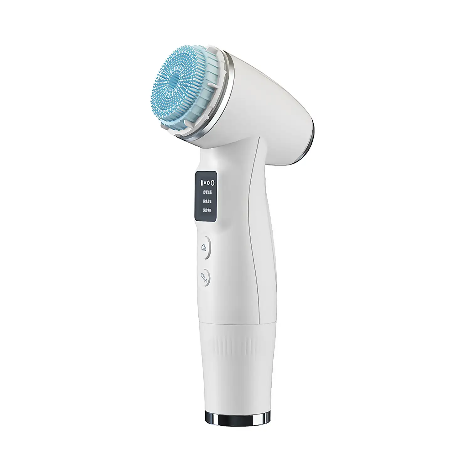 Skin Scrubber cepillo eléctrico de limpieza facial, exfoliante y masajeador. 2 cabezales.