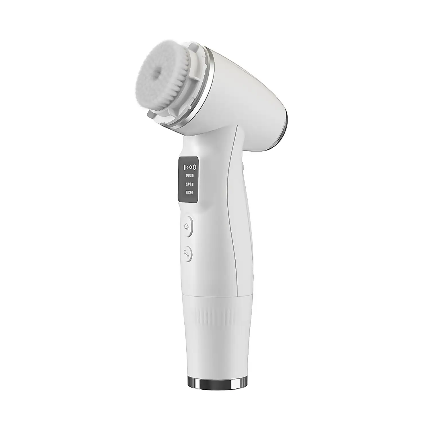 Skin Scrubber cepillo eléctrico de limpieza facial, exfoliante y masajeador. 2 cabezales.