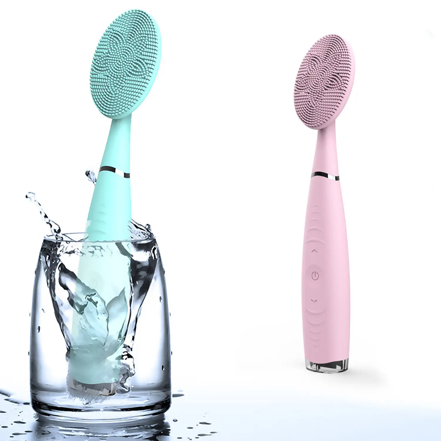 Cepillo limpiador facial, exfoliador masajeador. Vibración profunda. Batería recargable.