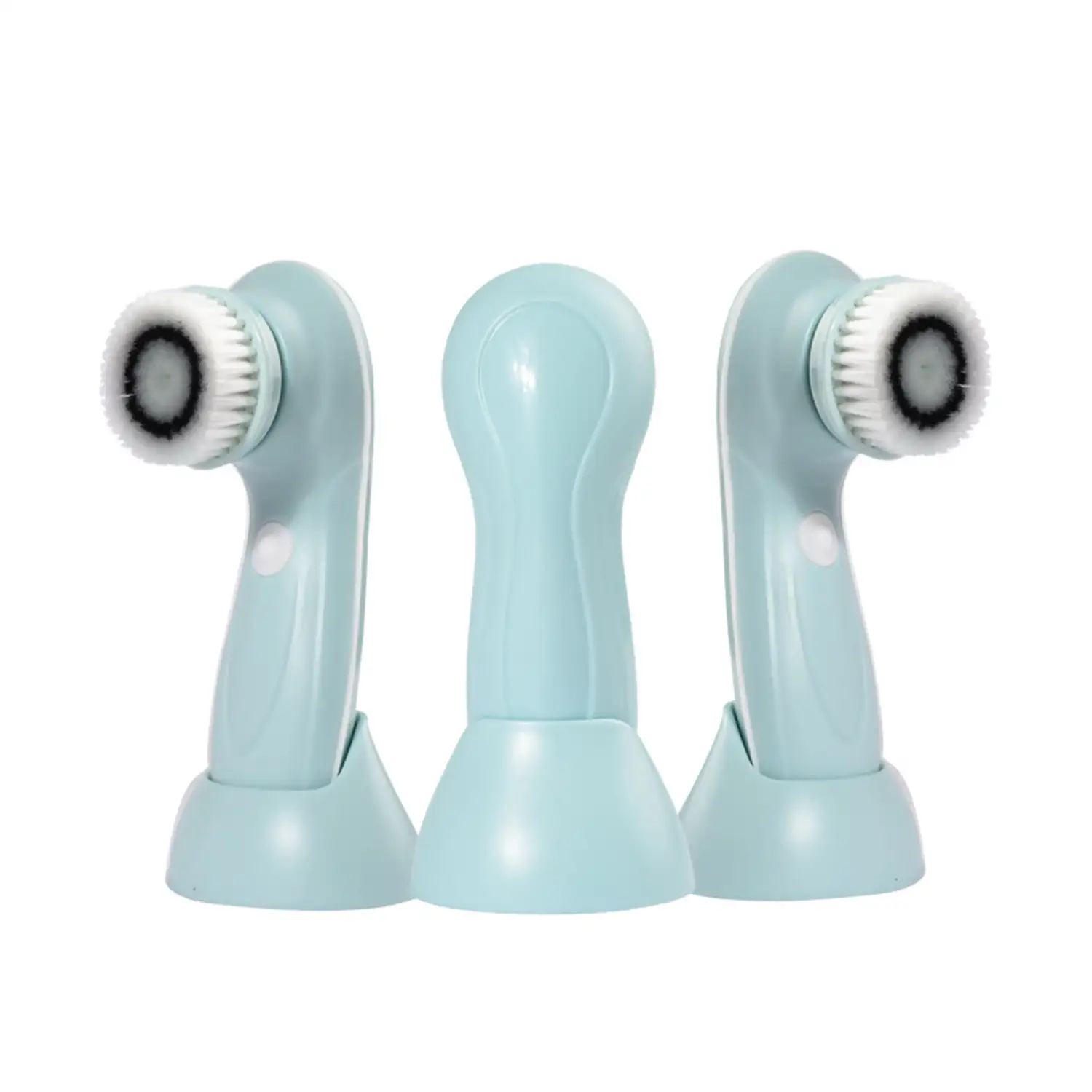Cepillo 3 en 1 limpiador facial, exfoliante, desmaquillante. Recargable.