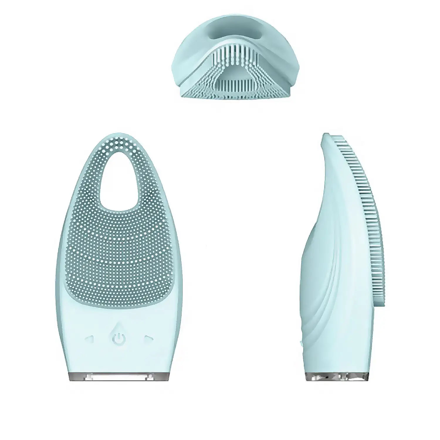 Limpiador facial eléctrico con batería recargable. 15 intensidades, modo masaje. Tratamiento del acné, limpieza profunda, limpiador de poros.