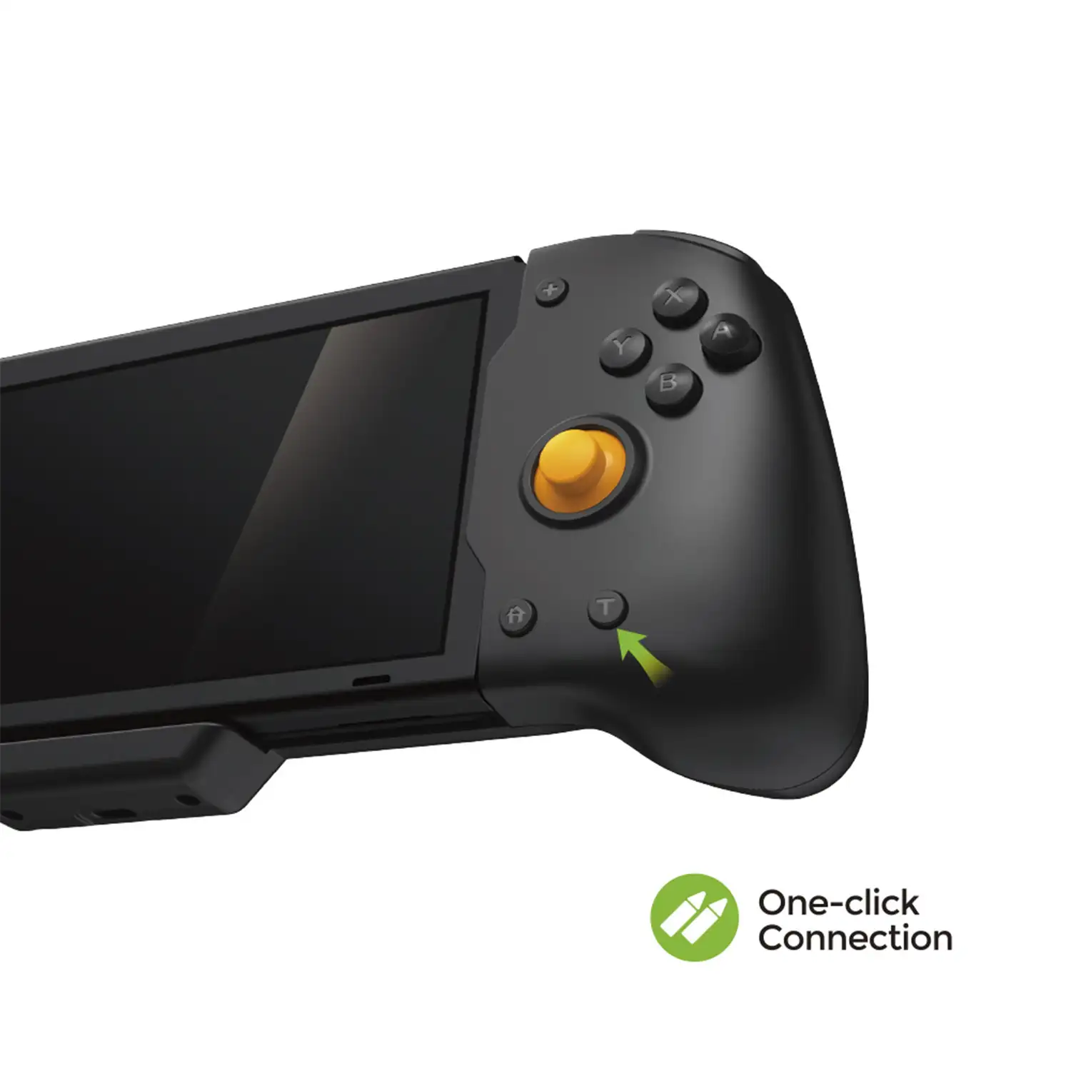 Mando Grip compatible con Nintendo Switch TNS-0160B1. Motores de vibración, sensores giroscópicos, alta ergonomía. Incluye funda semirígida.