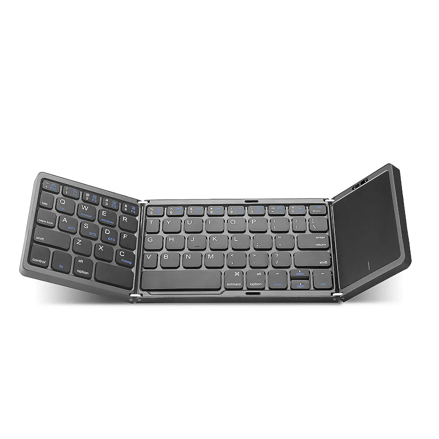 Teclado plegable con pad táctil B089T
