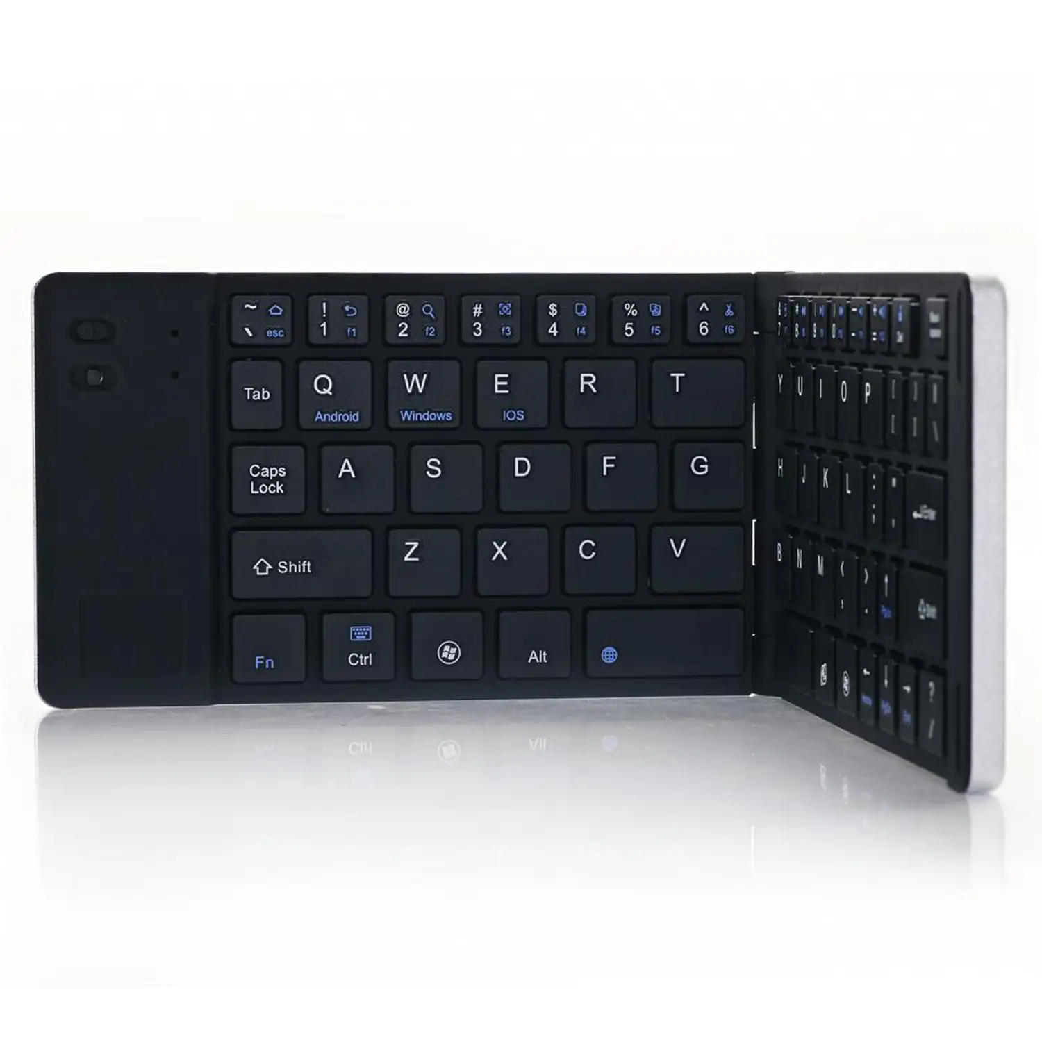 Teclado plegable 228. Compatible con Windows, IOS y Android. Ultrafino.