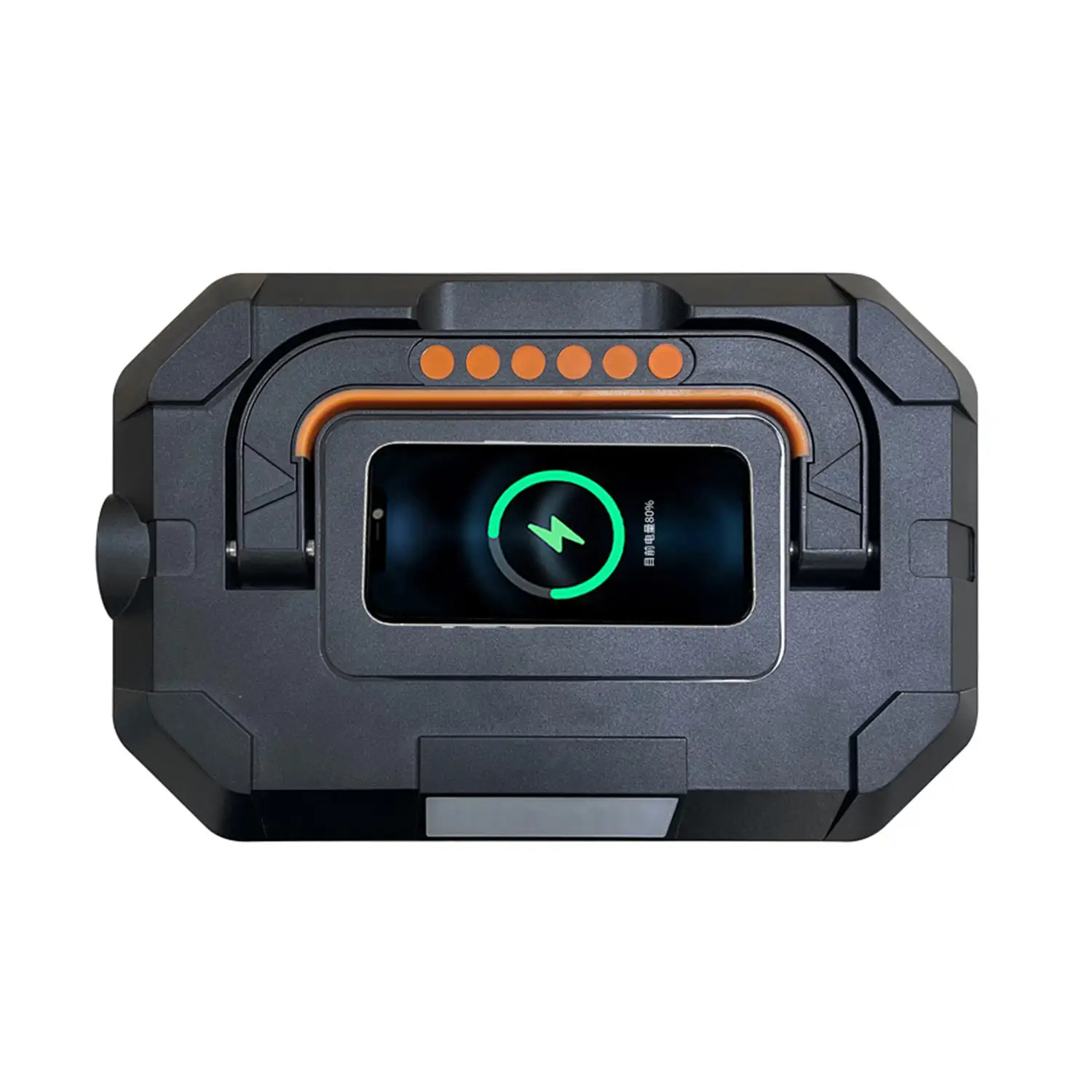 Estación de energía portátil XY-200, 500W. Salidas DC 12V y 24V, USB, incluye luz LED. Tamaño: 24,5x18x18 cm; 5kg.