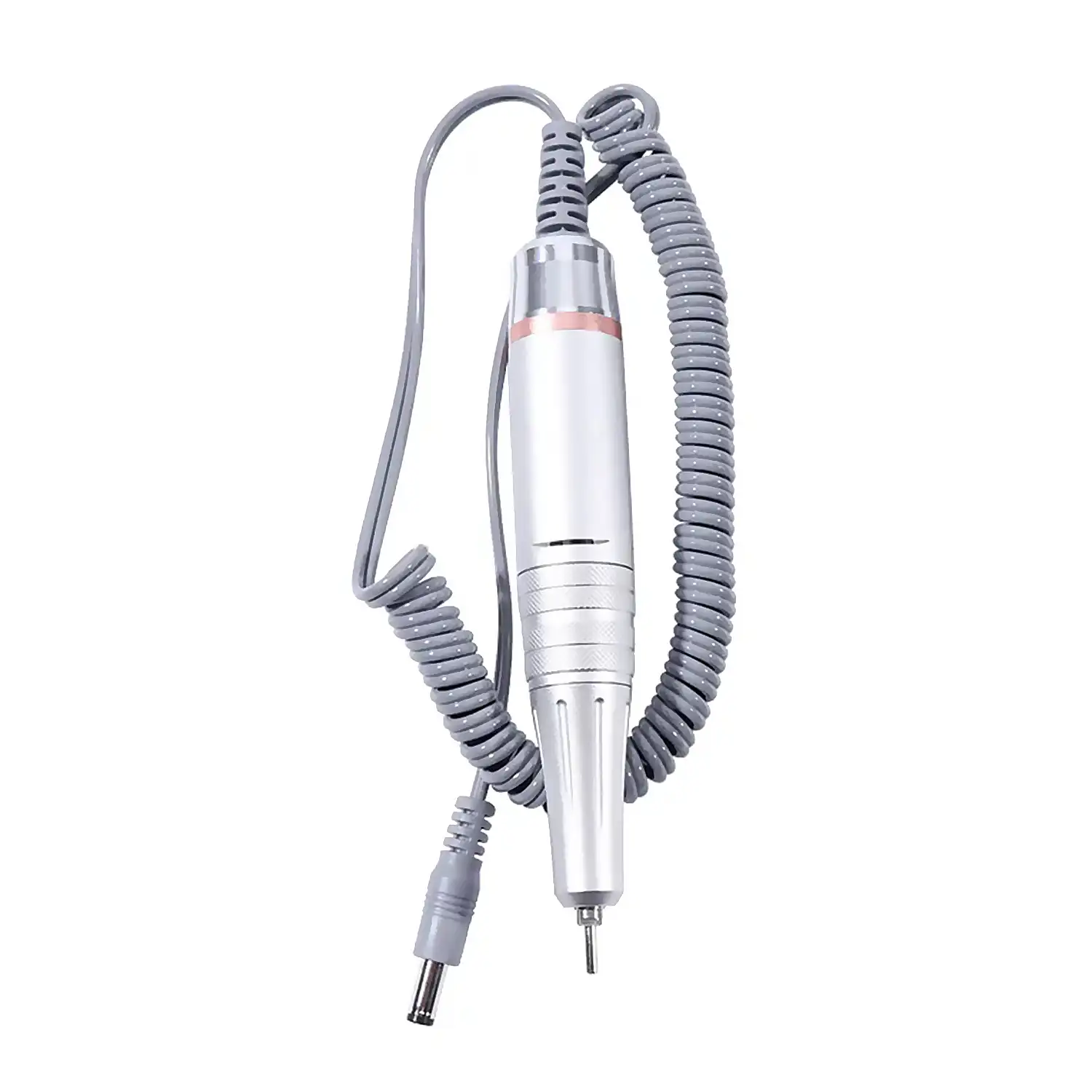Pulidora de uñas de 36W con batería recargable, hasta 35.000rpm. Velocidad regulable. Incluye 6 cabezales de pulido y 6 limas.