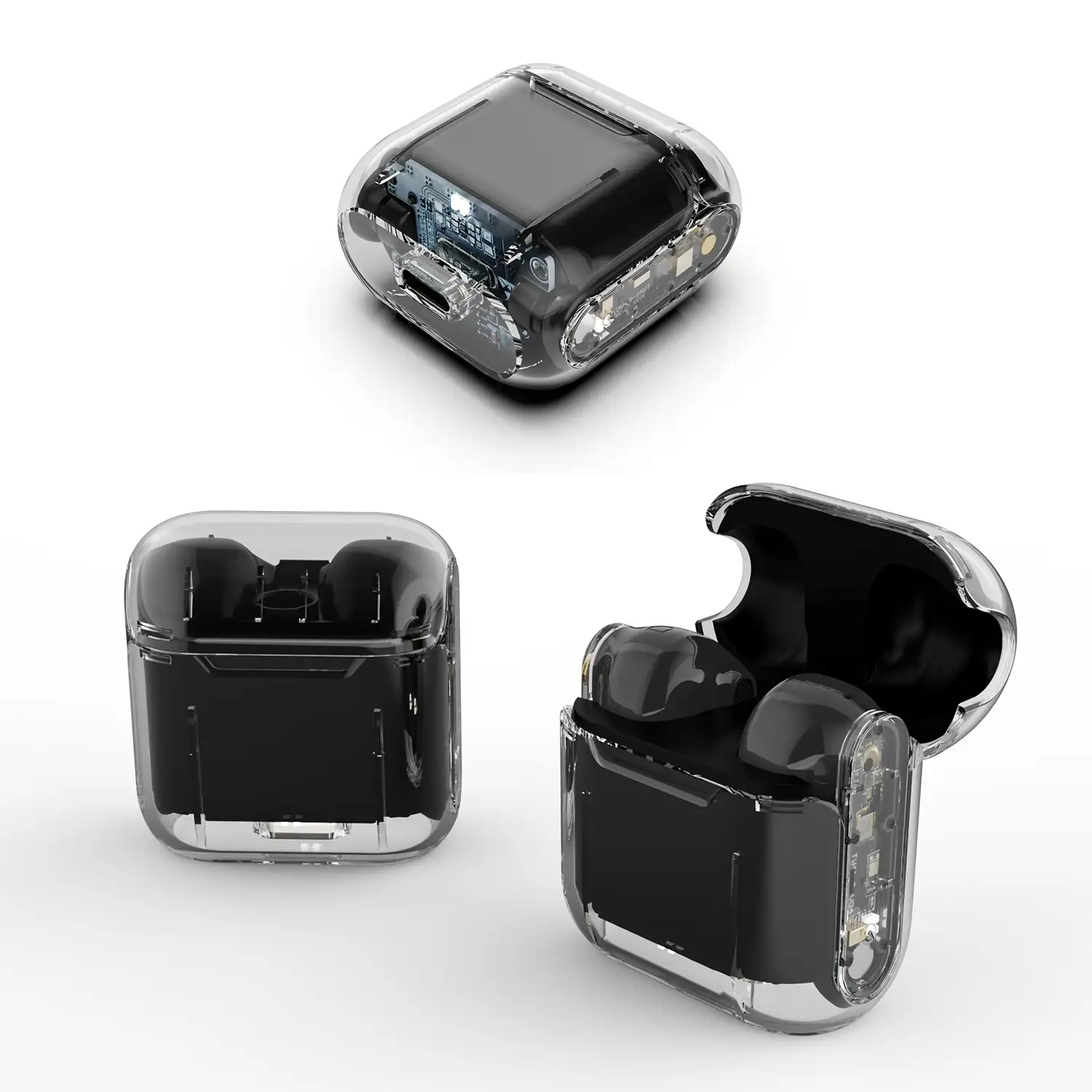 Auriculares TWS Pro12 Bluetooth 5.2, acceso a siri, táctiles. Base de carga 200mAh.