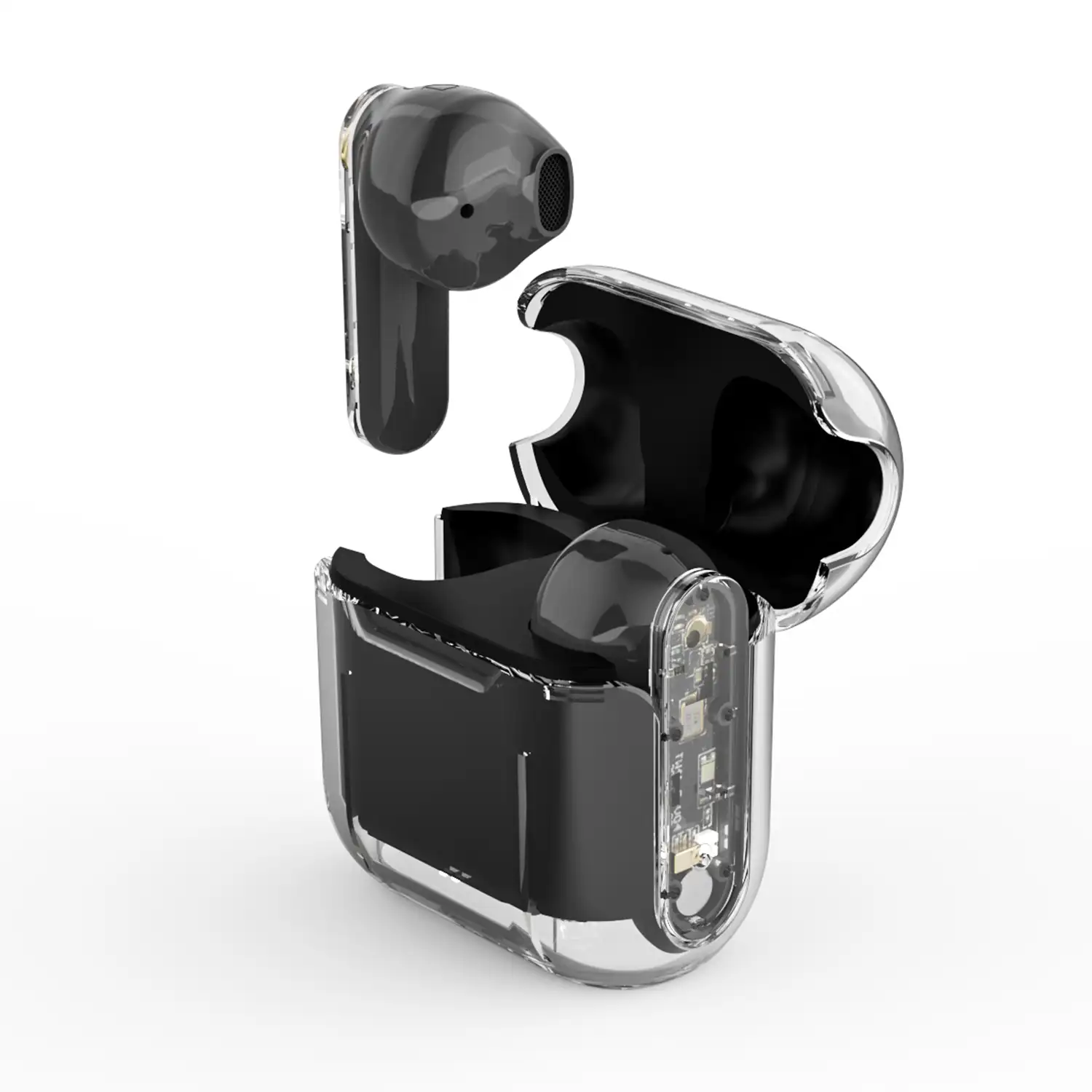 Auriculares TWS Pro12 Bluetooth 5.2, acceso a siri, táctiles. Base de carga 200mAh.