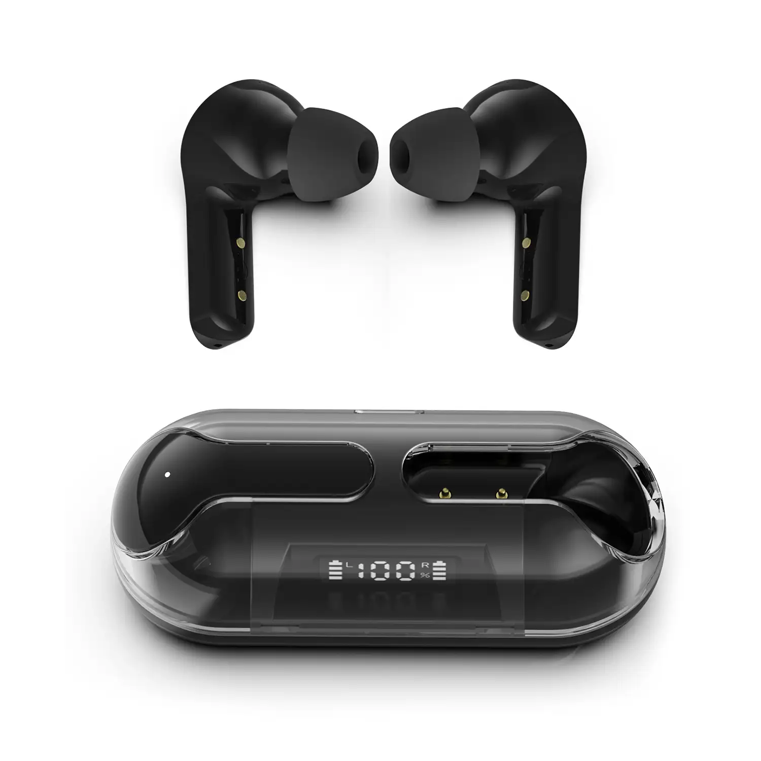 Auriculares TWS Air 13 Pro. Base de carga 200mAh.