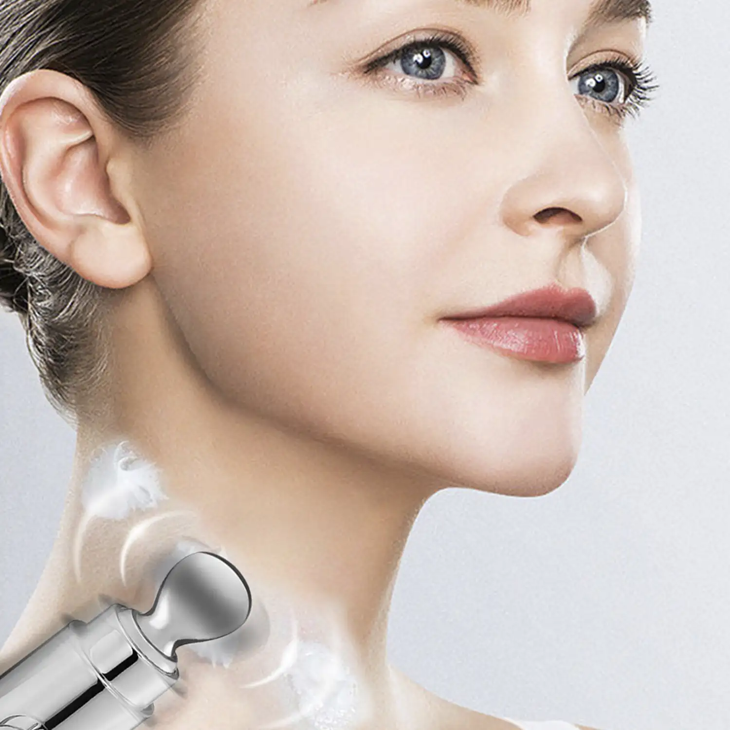 Masajeador de contorno de ojos, microvibraciones de alta frecuencia. Efecto relajante, reafirmante.