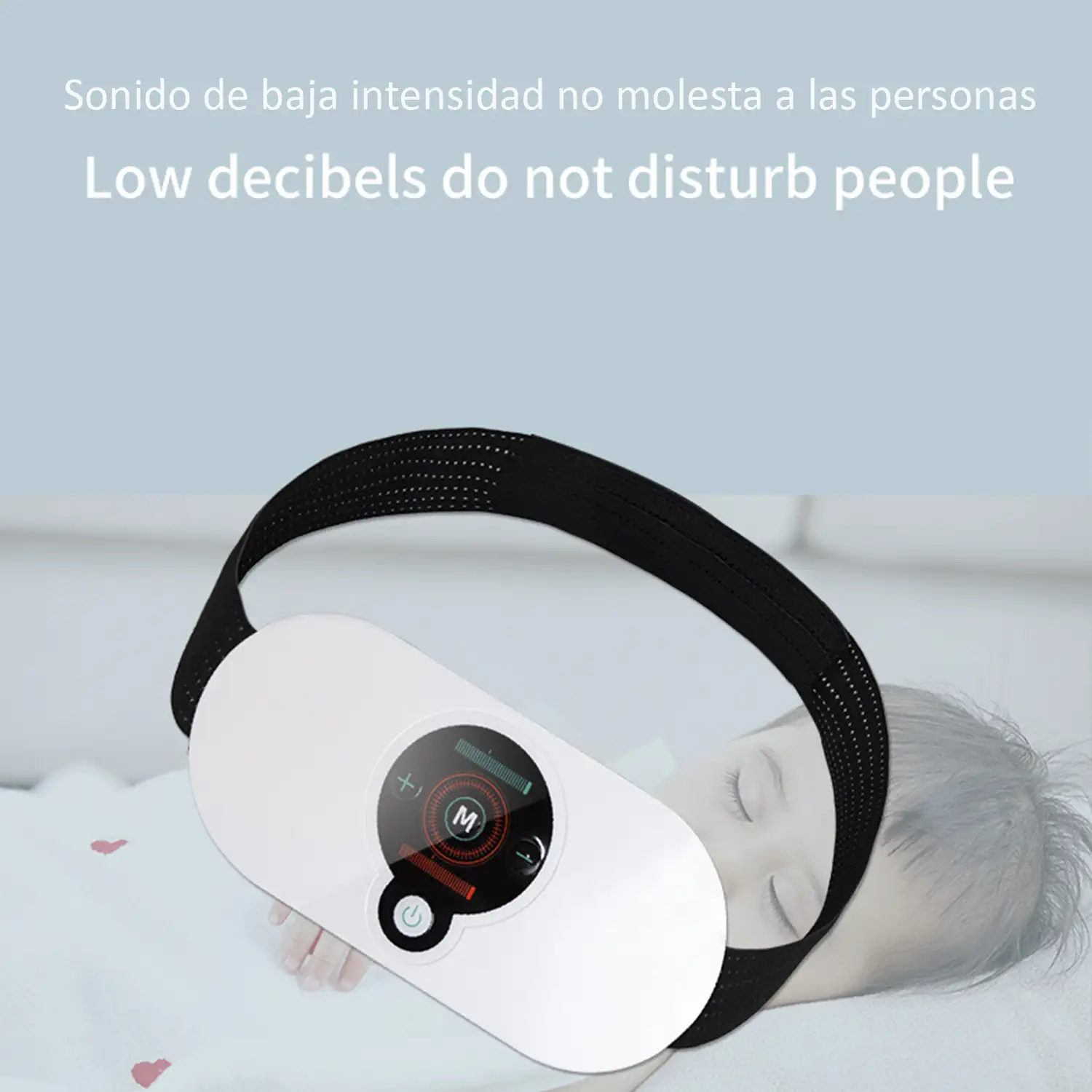 Masajeador lumbar, abdominal y core 9151 con modo calor y vibración.