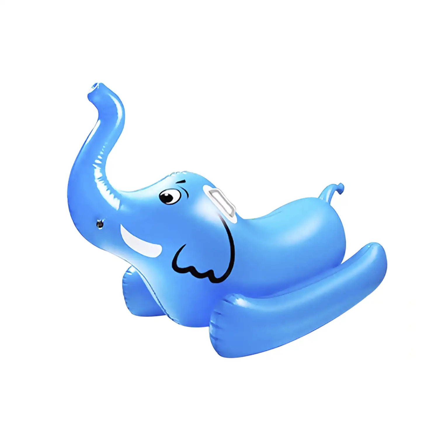 Sillón flotador infantil hinchable, diseño elefante, dispara agua.