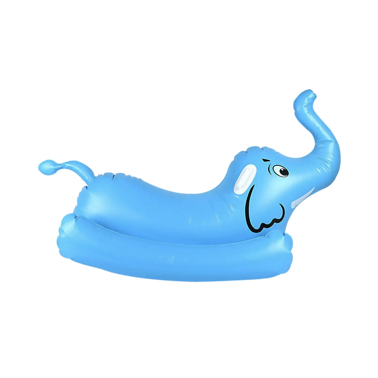 Sillón flotador infantil hinchable, diseño elefante, dispara agua.