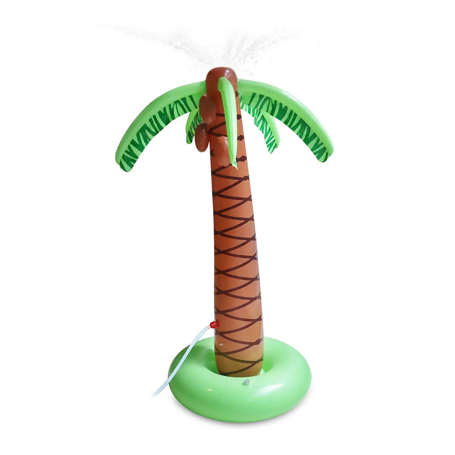 Palmera inflable con aspersor de agua superior. 160x90cm.