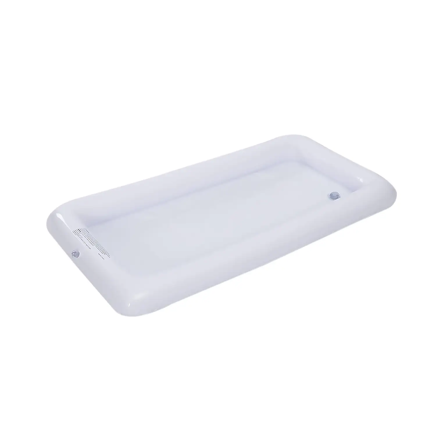 Porta bebidas con hielo hinchable para piscina, lago, mar y exteriores.