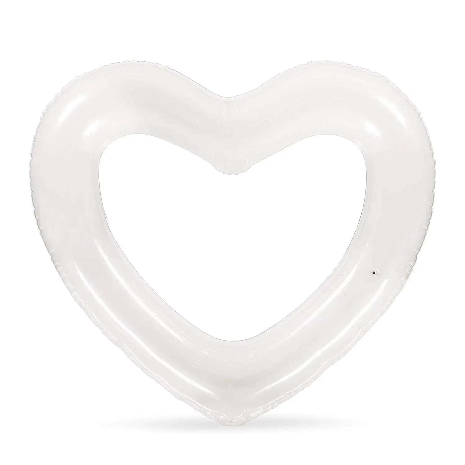 Flotador de 120cm con forma de corazón.