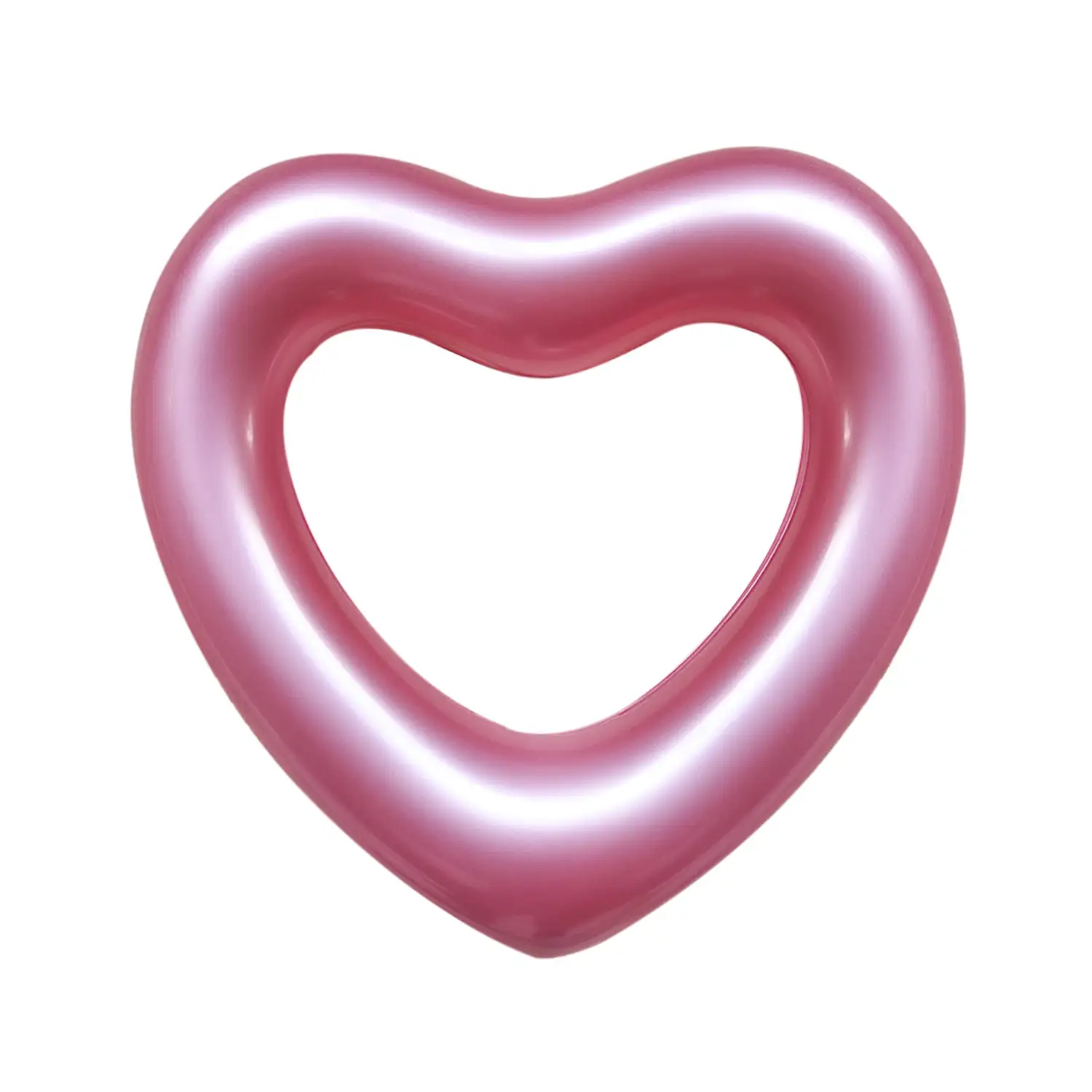 Flotador con forma de corazón hinchable. 45cm.