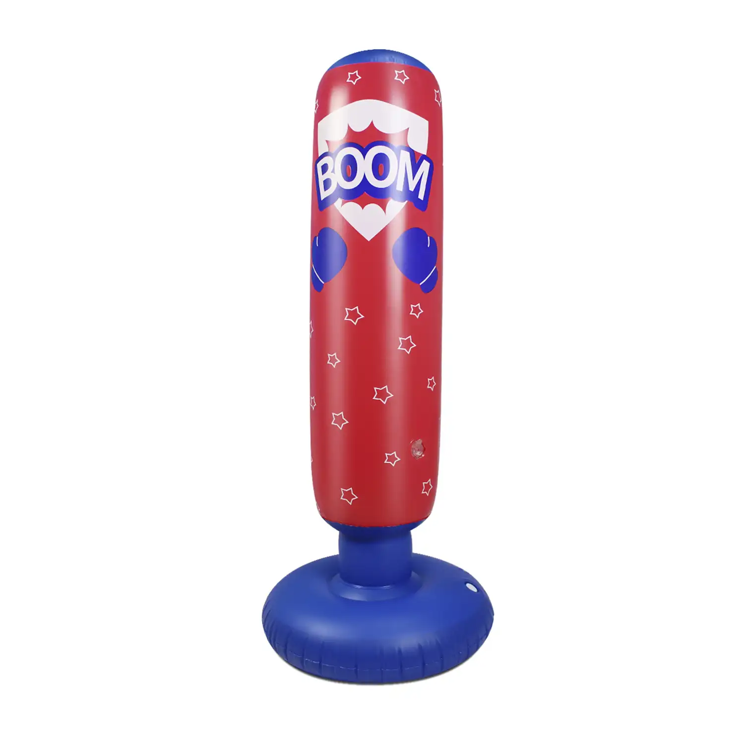 Punching ball hinchable, practica karate, boxeo. 125cm.