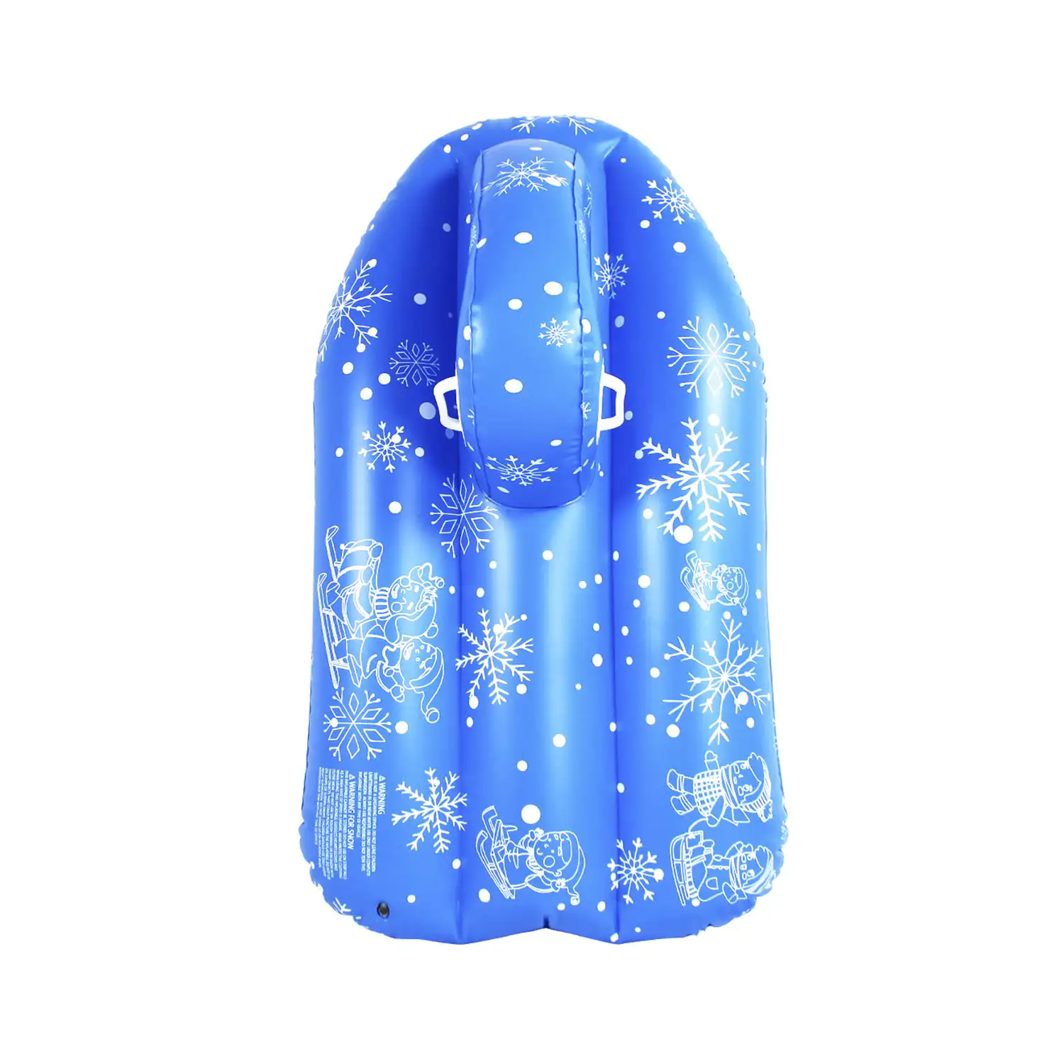 Colchoneta híbrida moto de agua, para nieve y agua. Con asas. 120x68cm.