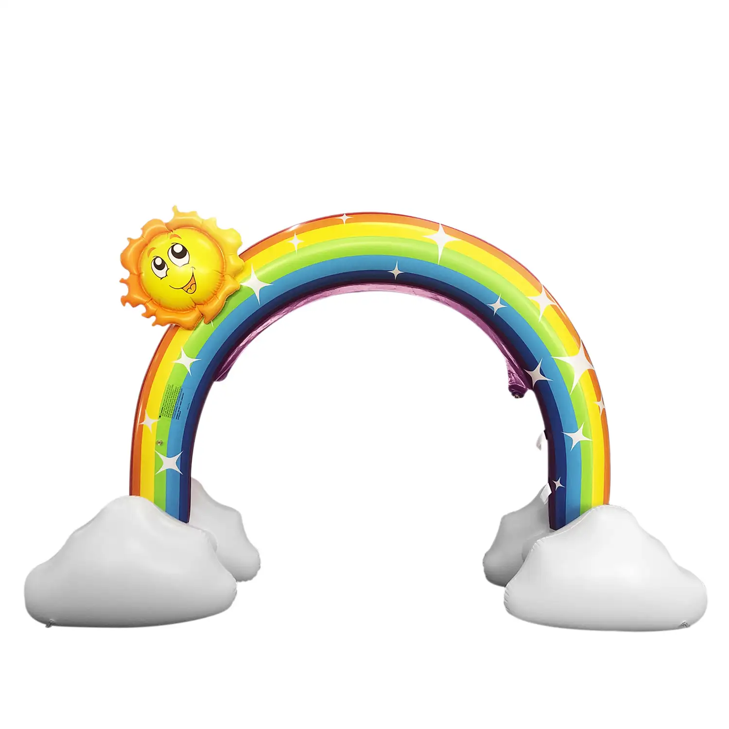 Arco iris rociador de agua. 260x166cm.