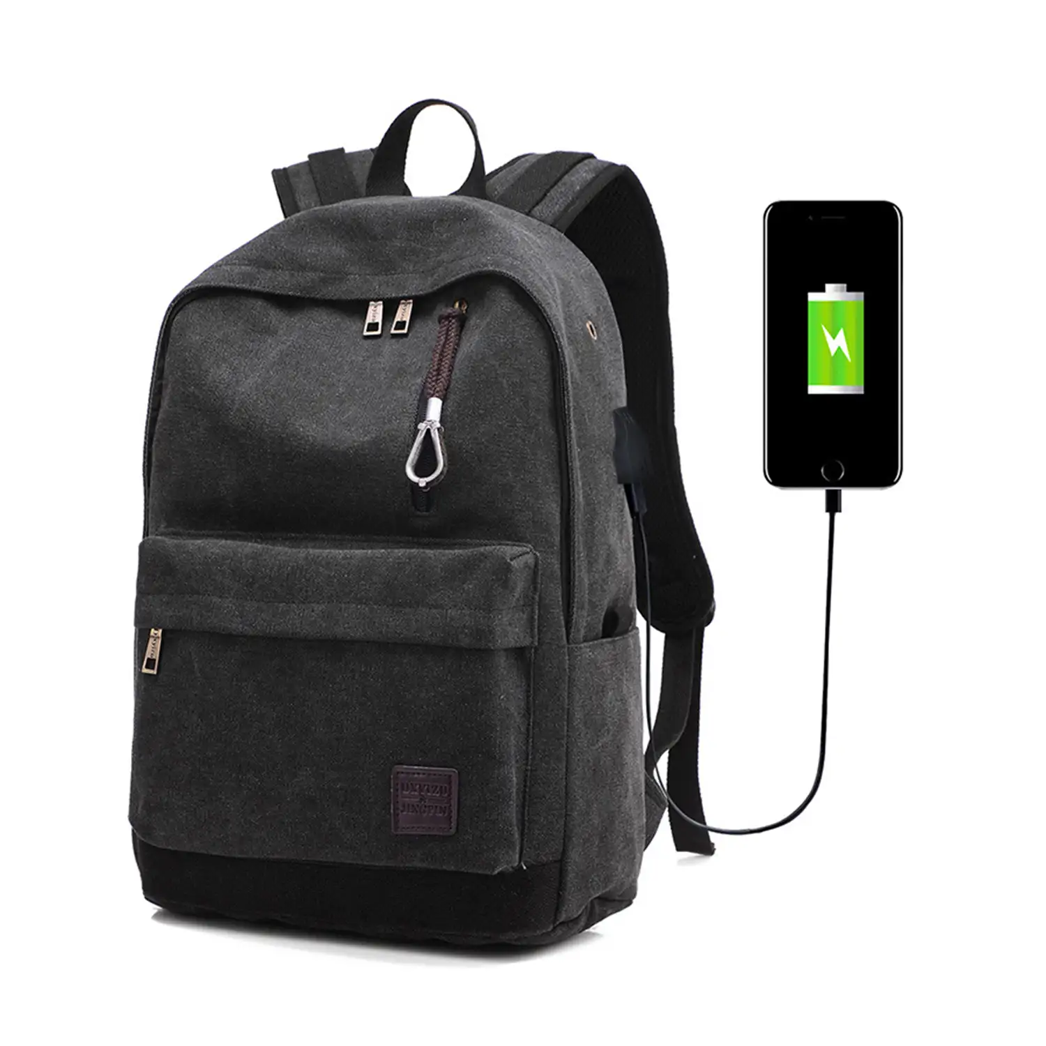 Mochila con cargador USB incorporado