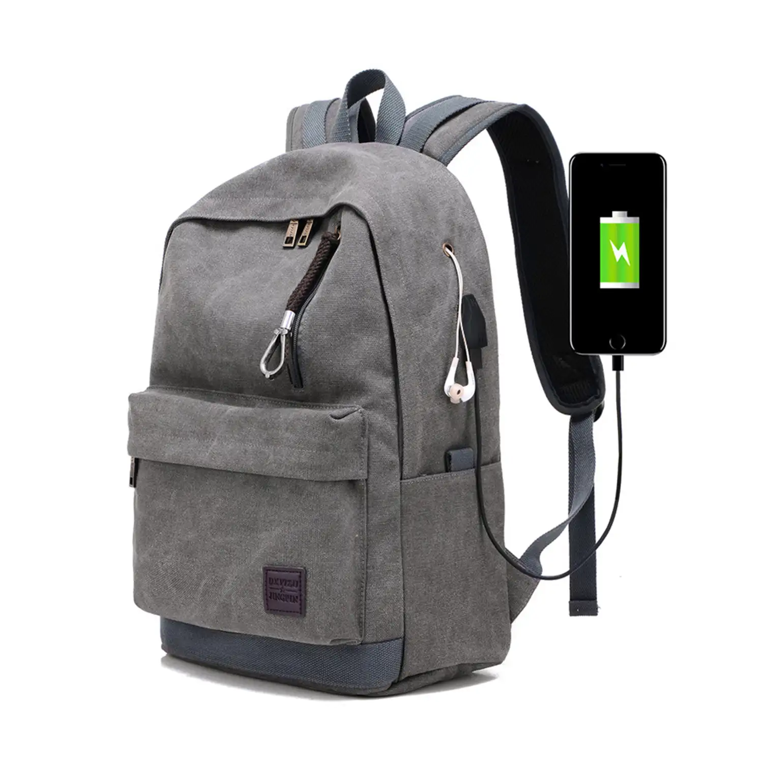 Mochila con cargador USB incorporado