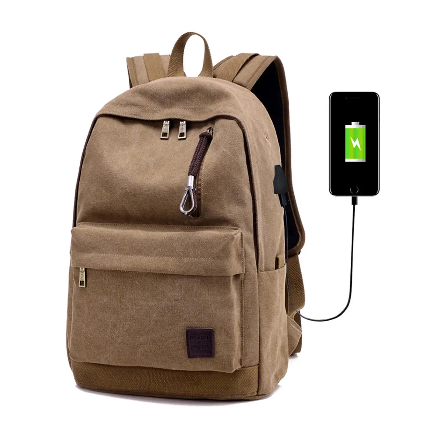 Mochila con cargador USB incorporado