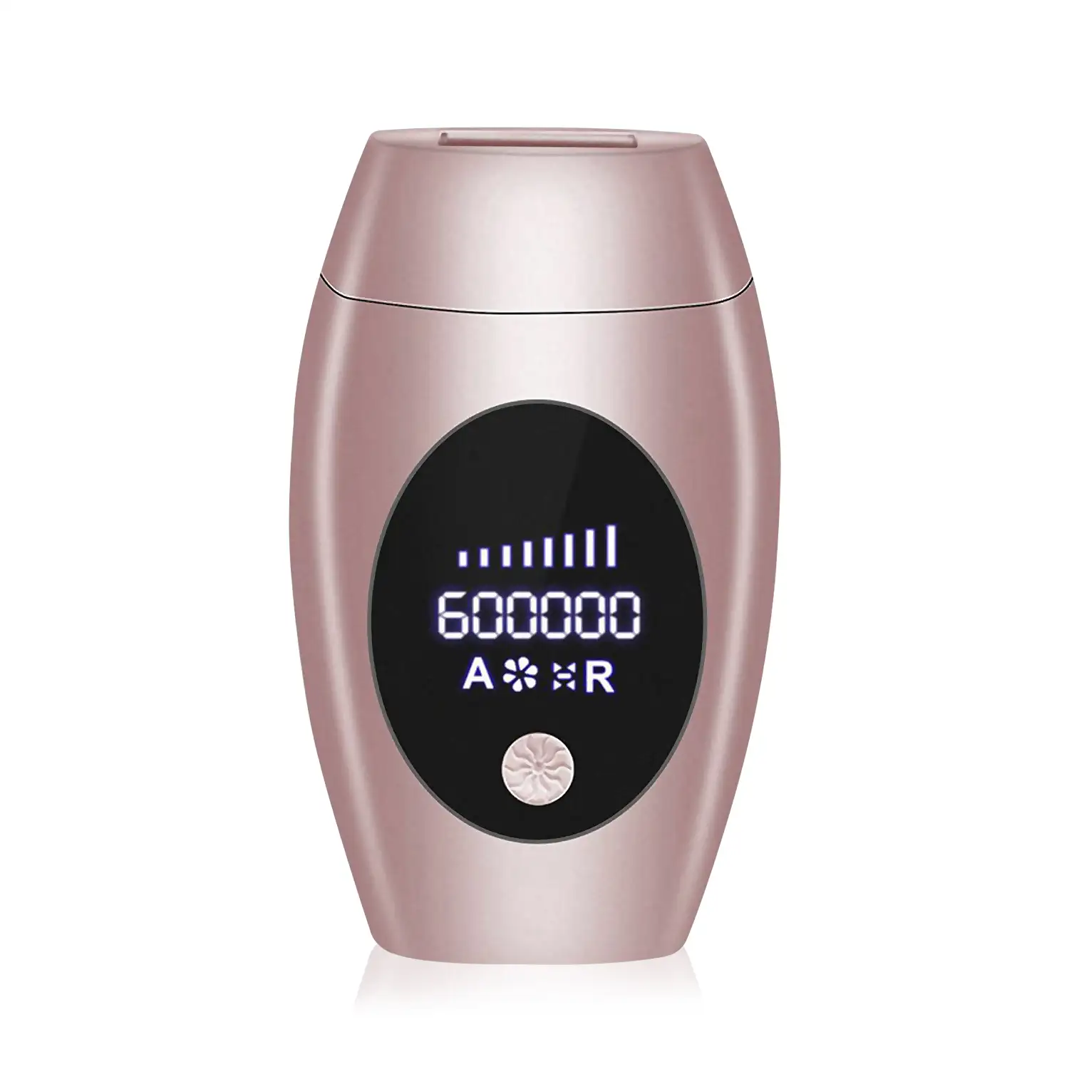Depiladora IPL de luz pulsada. Lámpara de cuarzo, 600.000 pulsos, ajustable en 8 niveles. Full body.