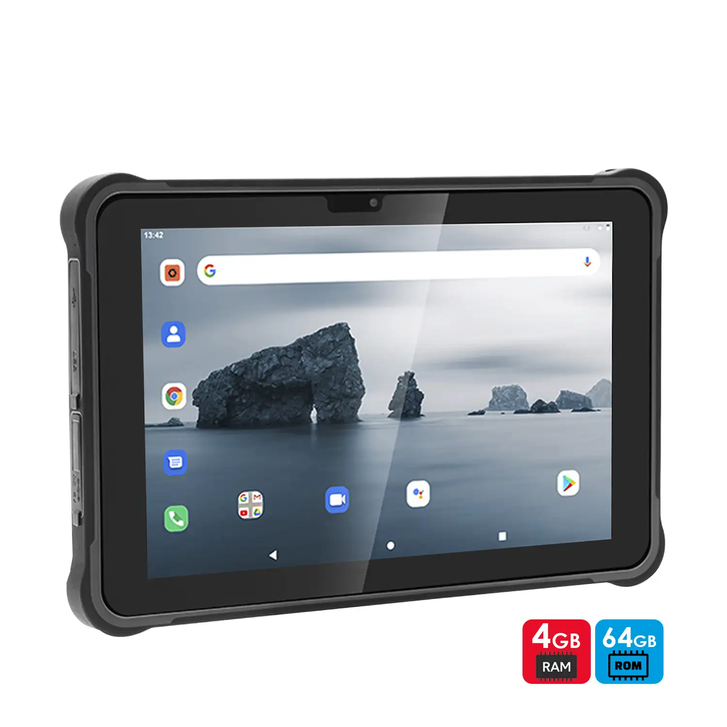 Tablet Rugerizada T11 Pro 4G. Android 11. Pantalla 10,1'' 1920x1200 FHD. 4GB RAM + 64GB. IP67, reforzada. GPS.