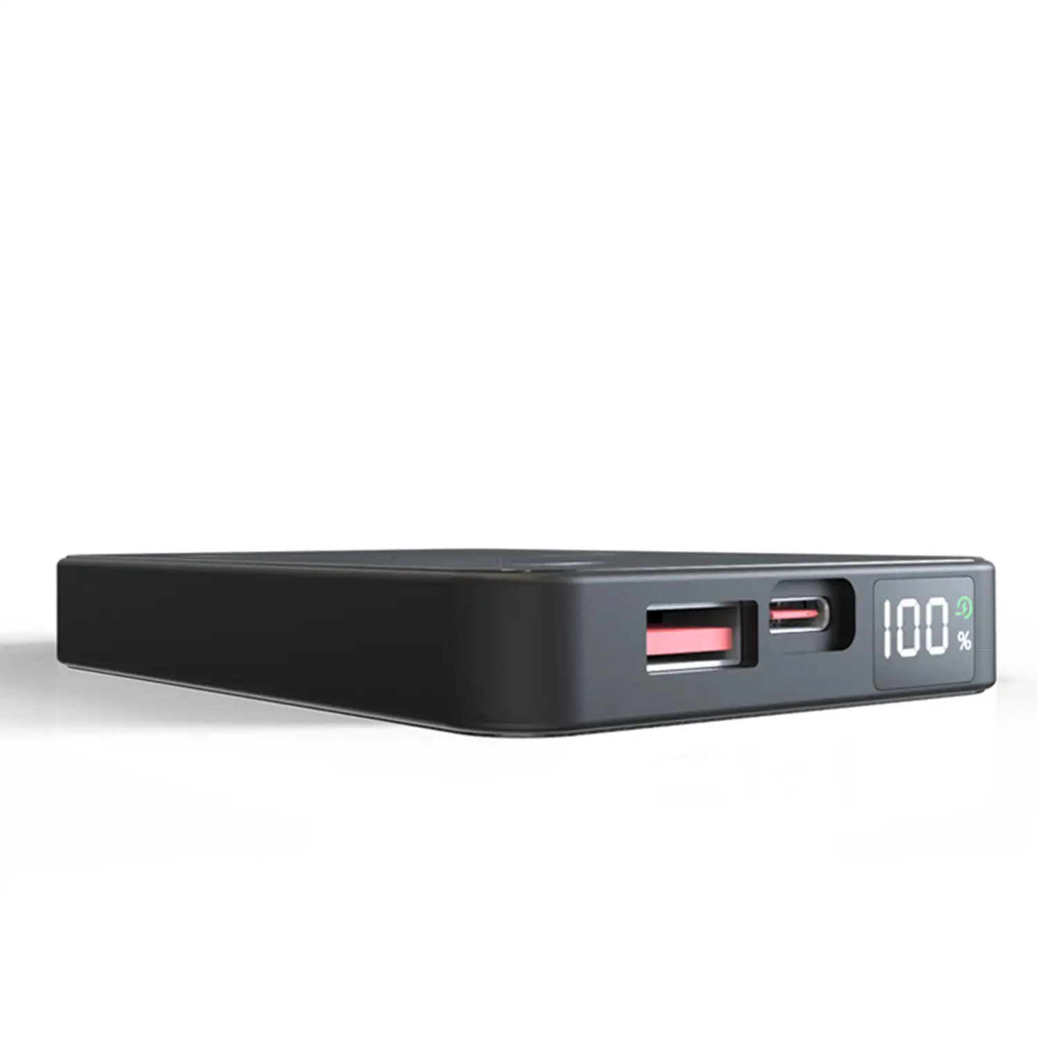 Powerbank portátil Magsafe 15W 10.000mAh. Salida USB y USB-C, hasta 22.5W.
