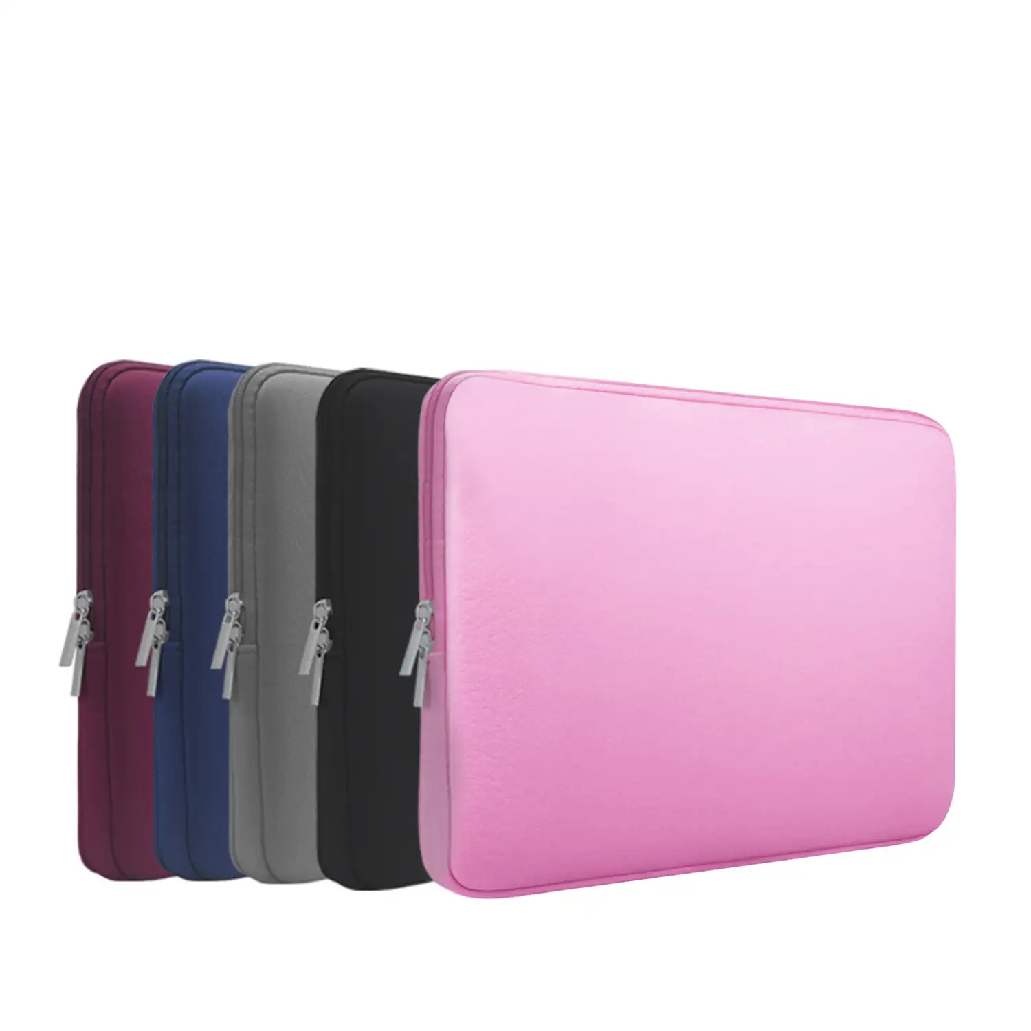 Funda de neopreno universal para tablet de 12 pulgadas, con cierre de cremallera. Color aleatorio.