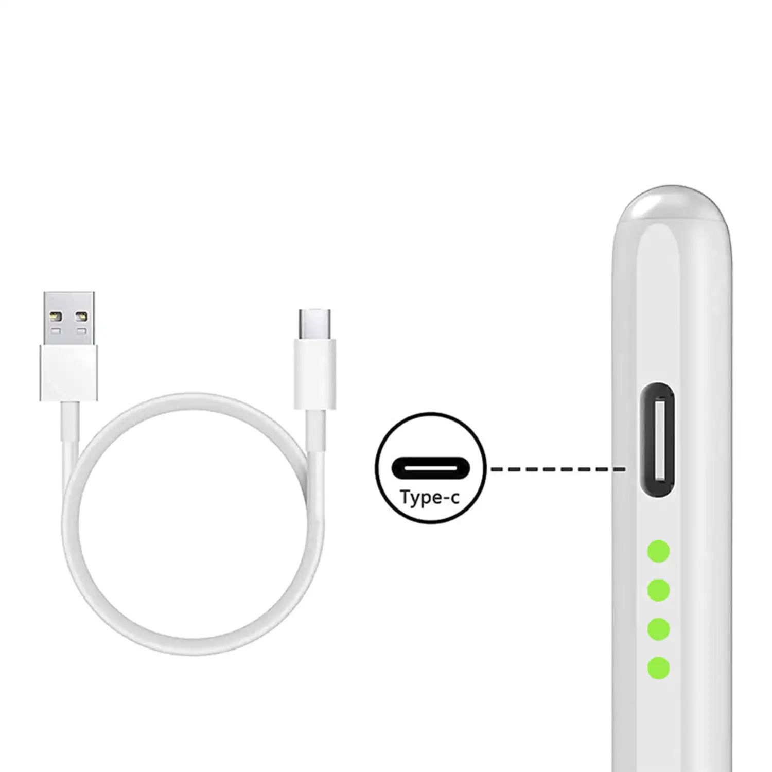 Pencil Pen 314 para iPad. Carga USB-C. 1,5 punta reemplazable Apple.