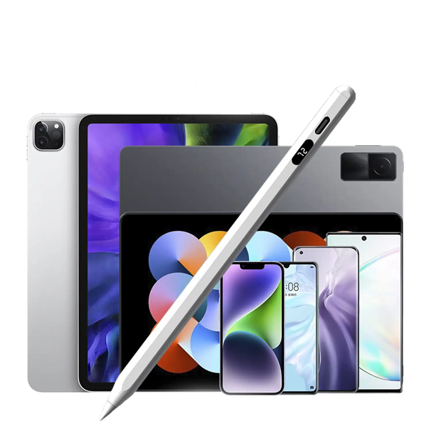 Pencil Pen C11 universal, para smartphones y tablets. Con display.